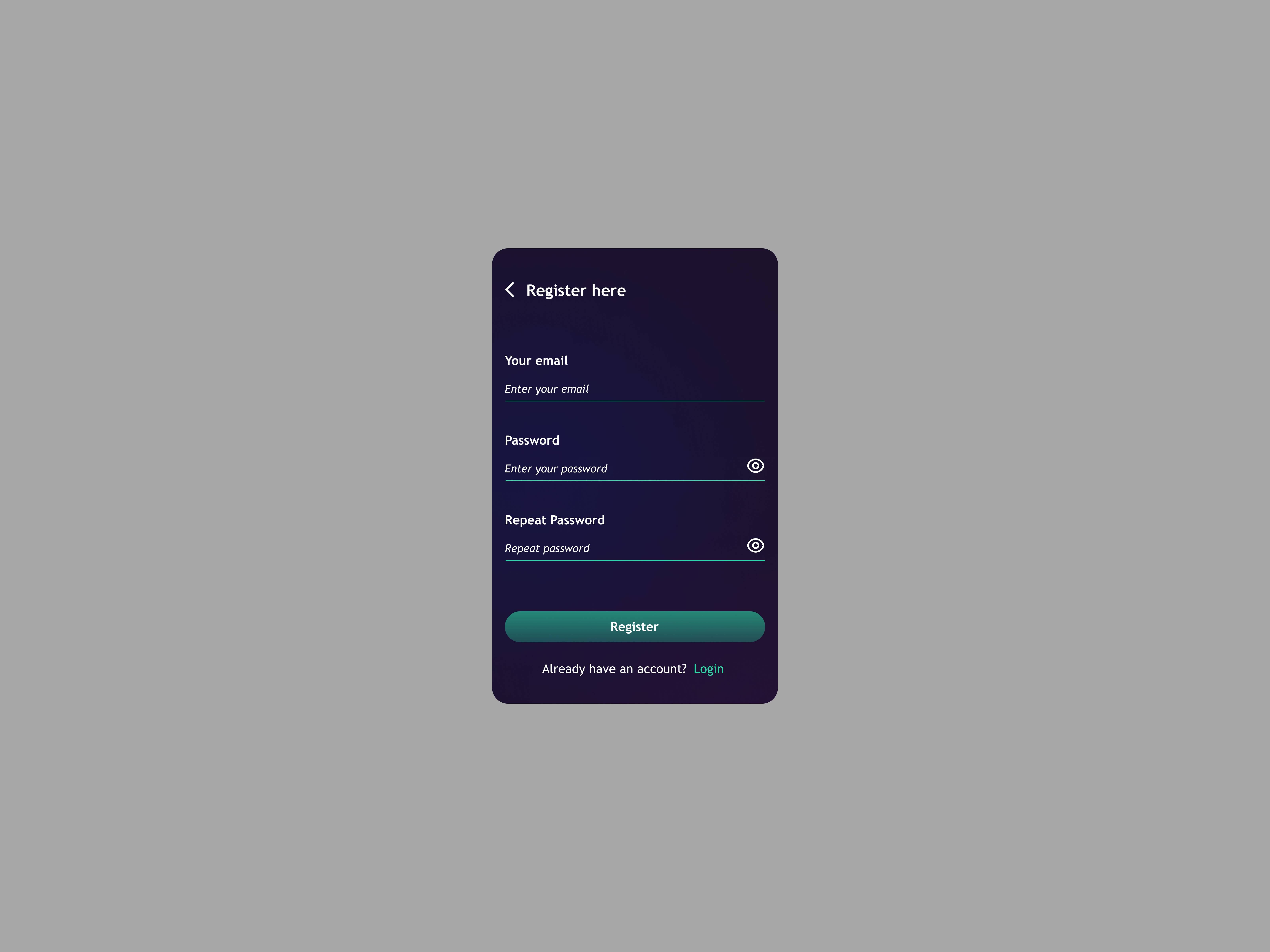 Daily UI Challenge #4