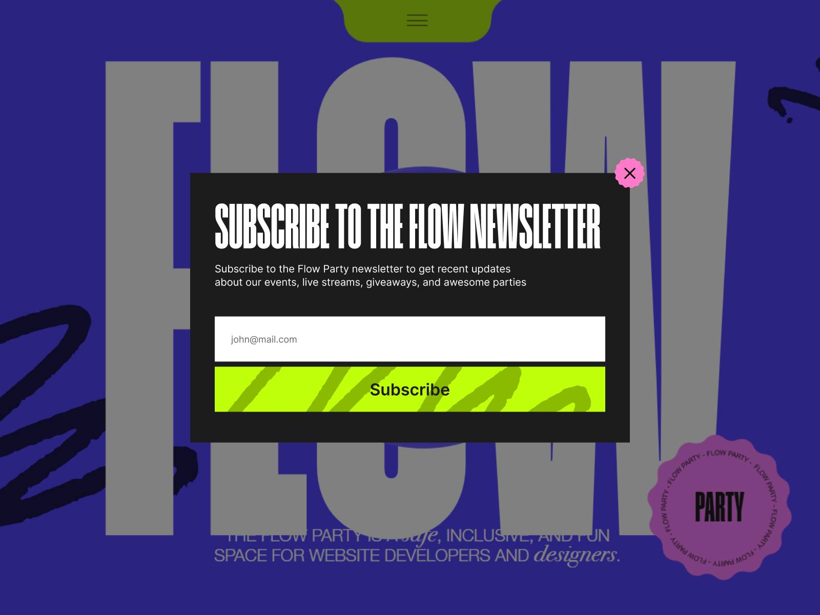 Daily UI Challenge #5