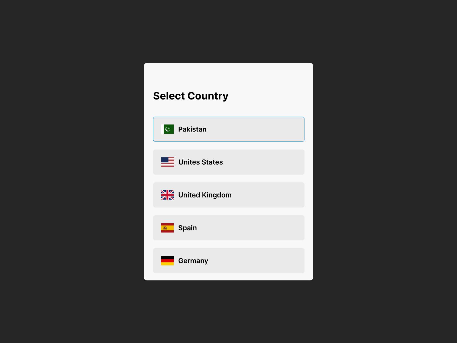 Daily UI Challenge #8