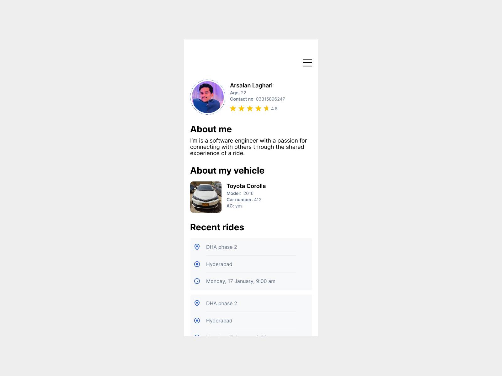 Daily UI Challenge #10