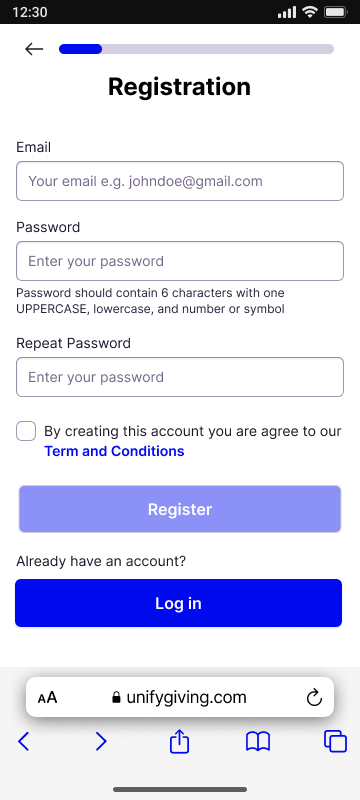 Daily UI Challenge #4
