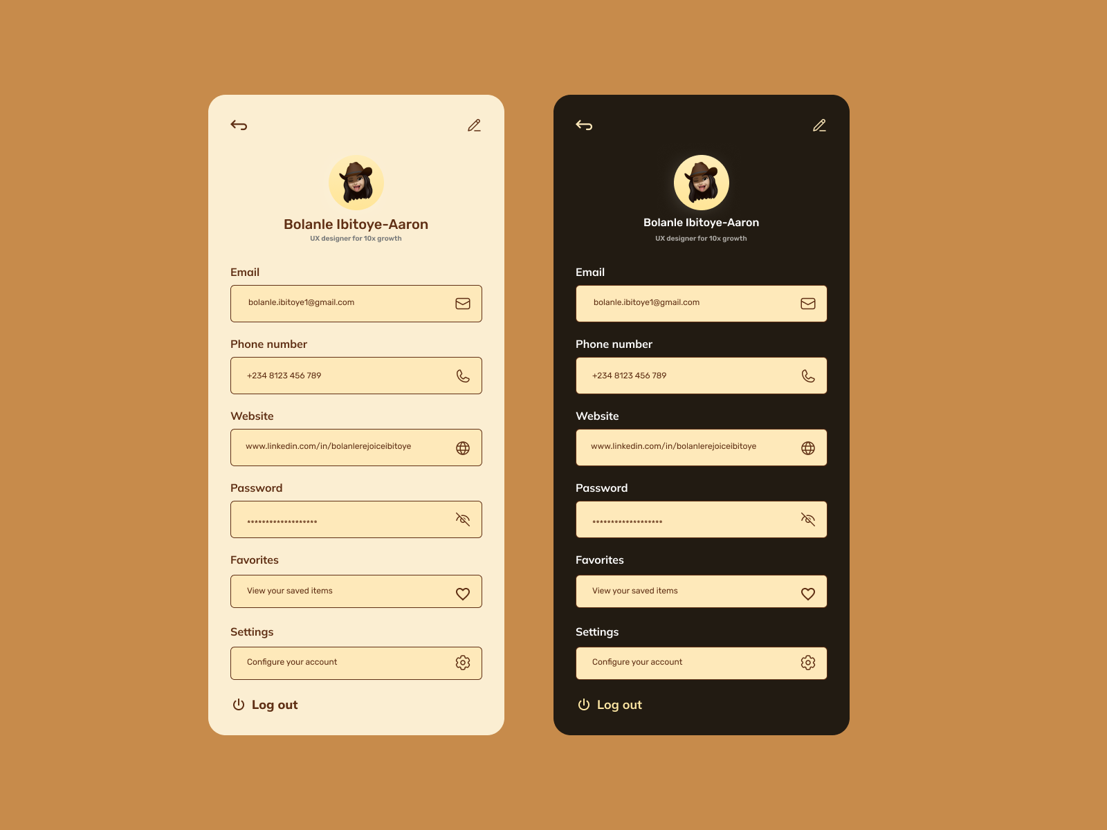Daily UI Challenge #10