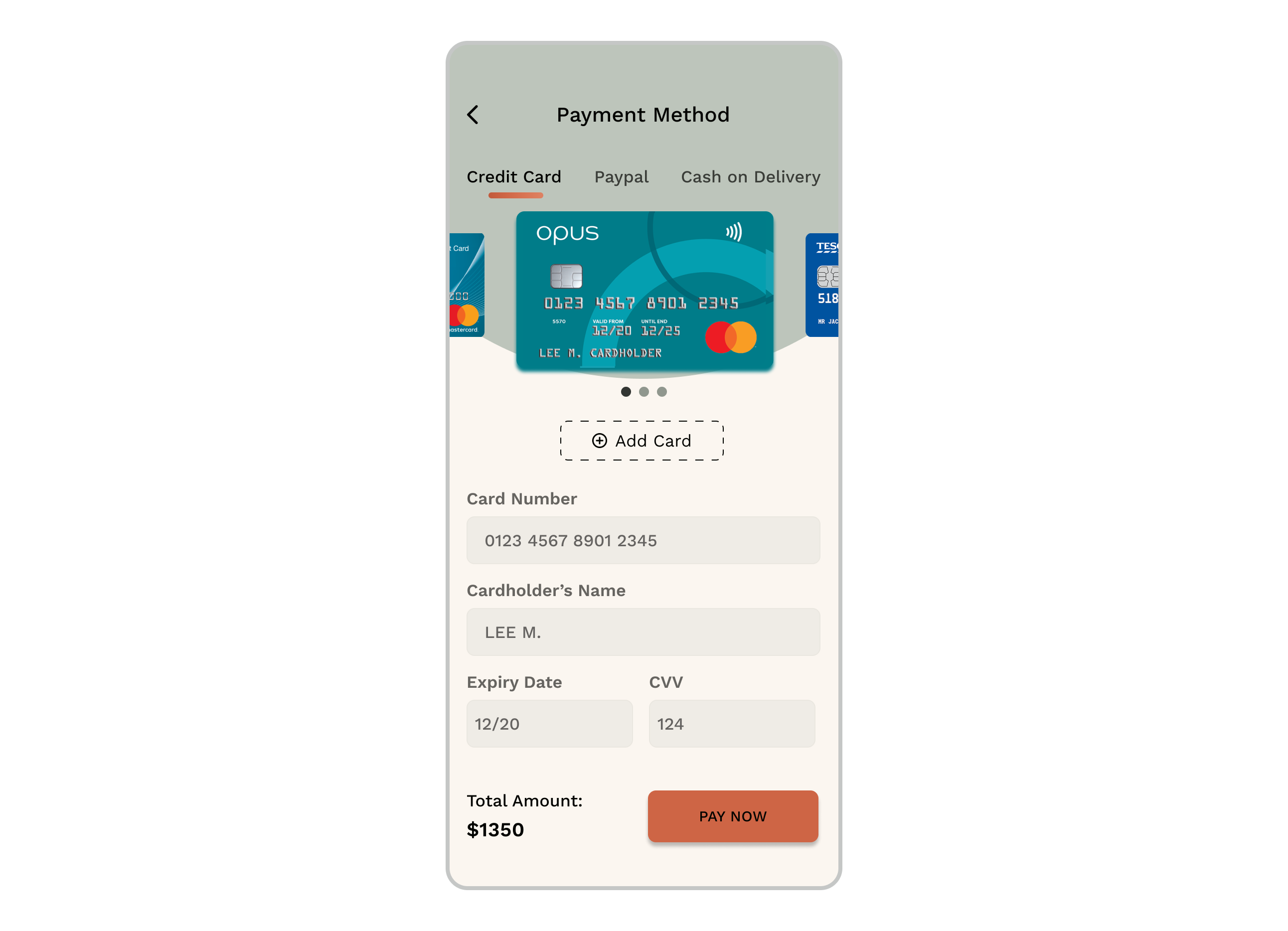 Daily UI Challenge #19