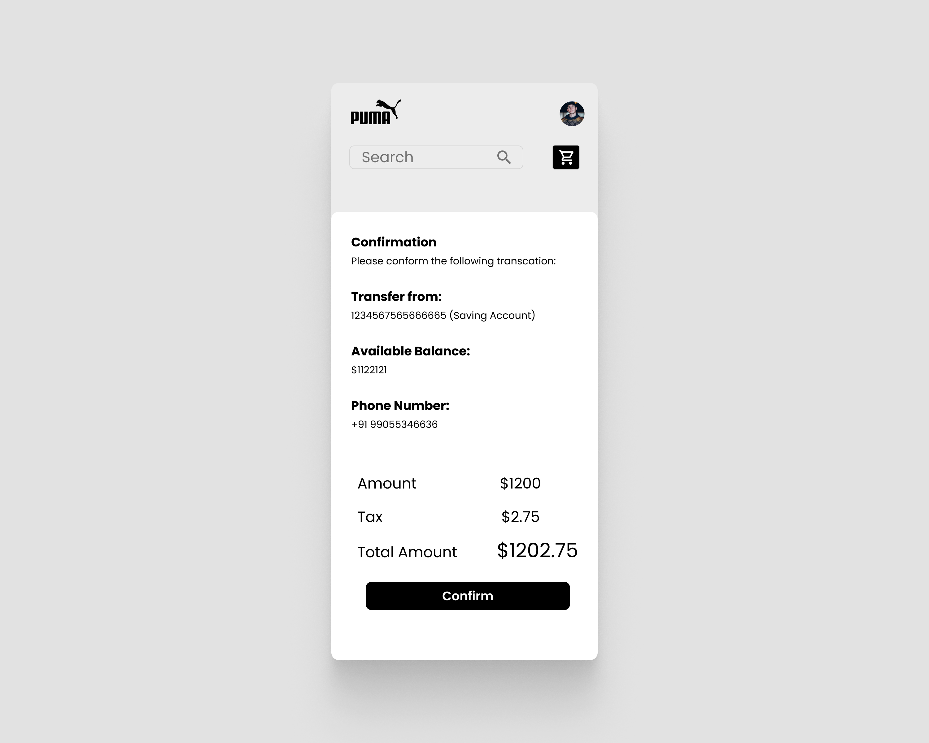 Daily UI Challenge #22
