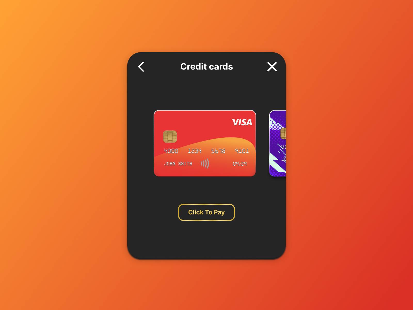 Daily UI Challenge #19