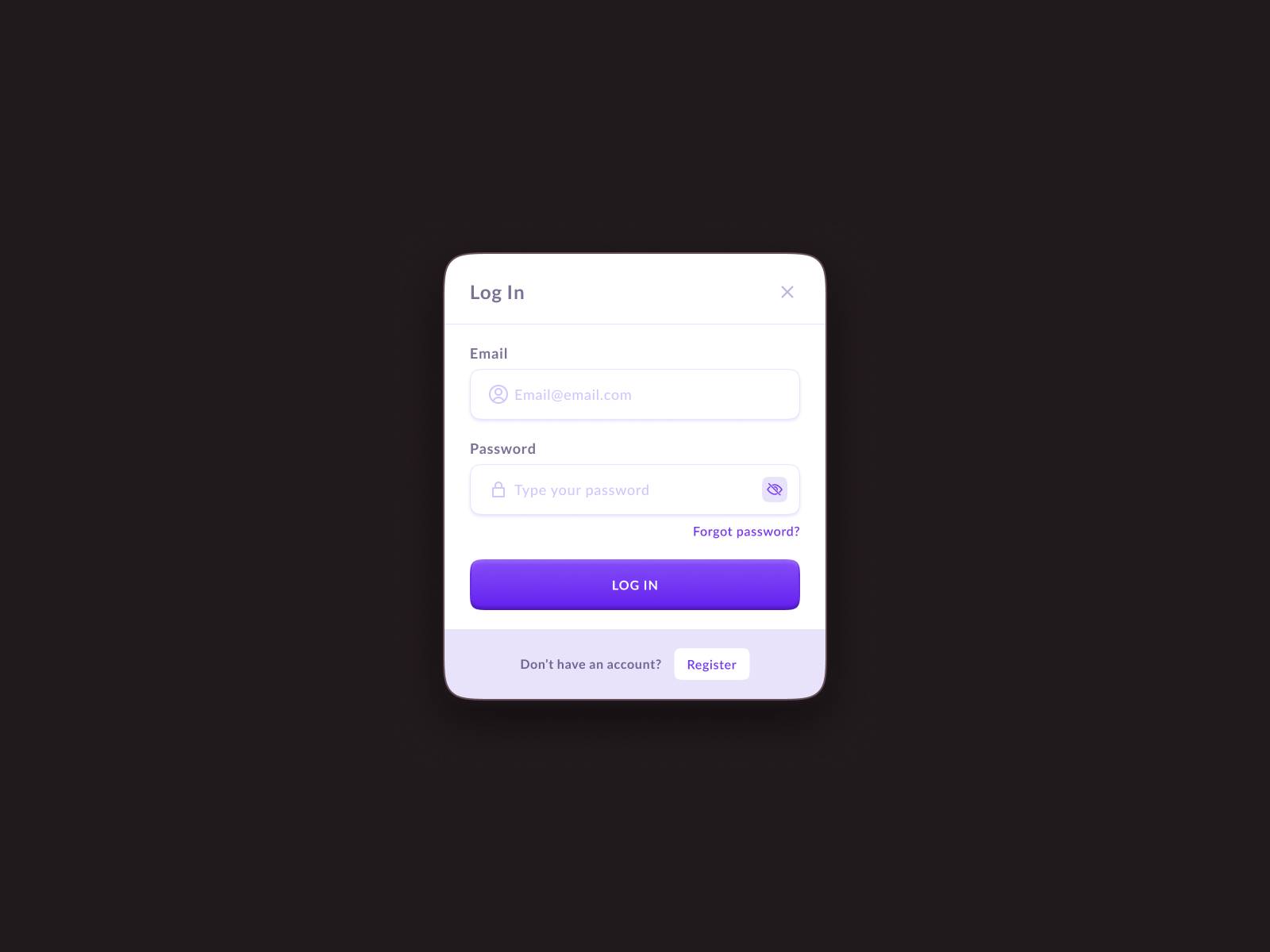 Daily UI Challenge #3