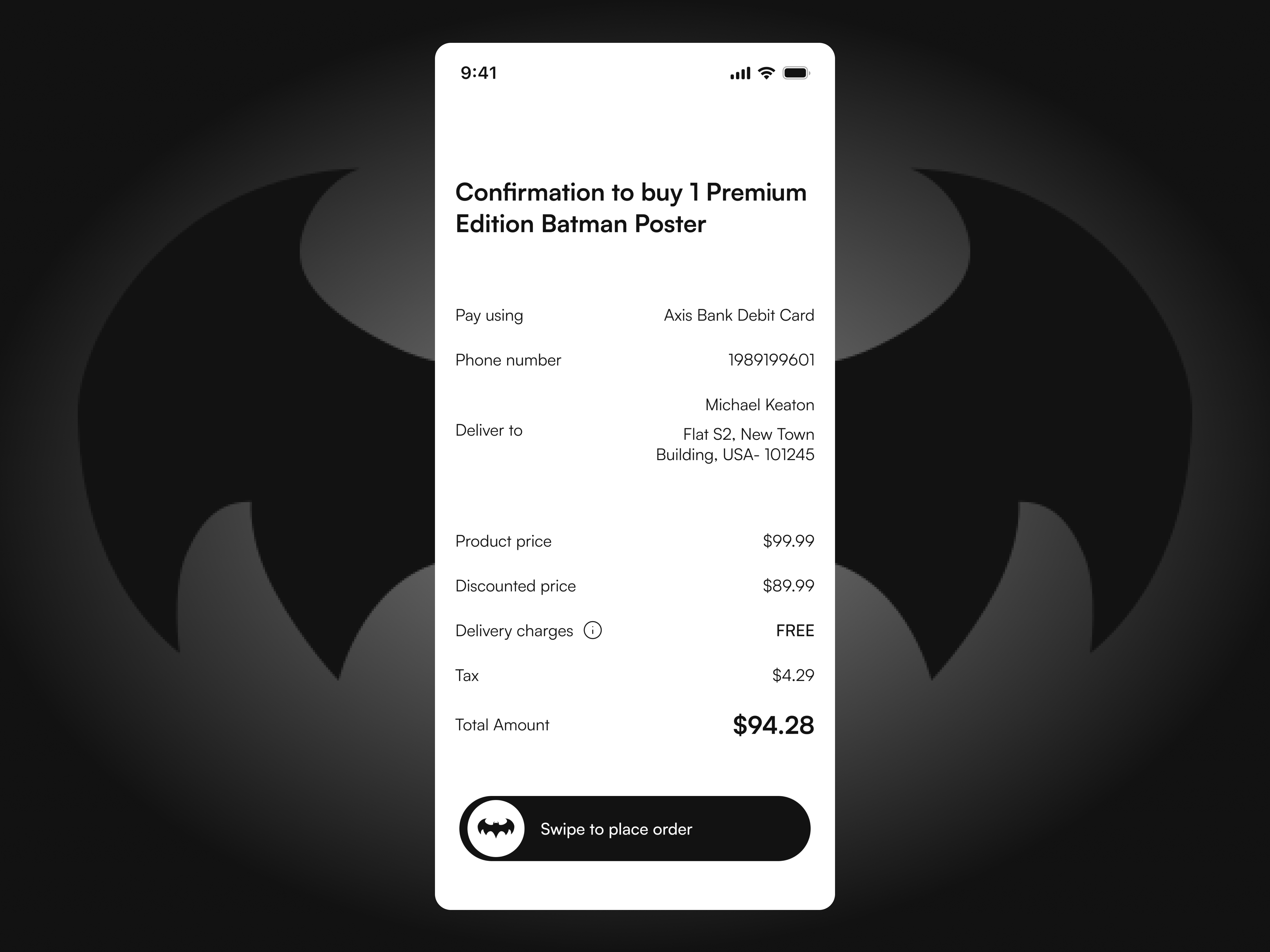 Daily UI Challenge #22