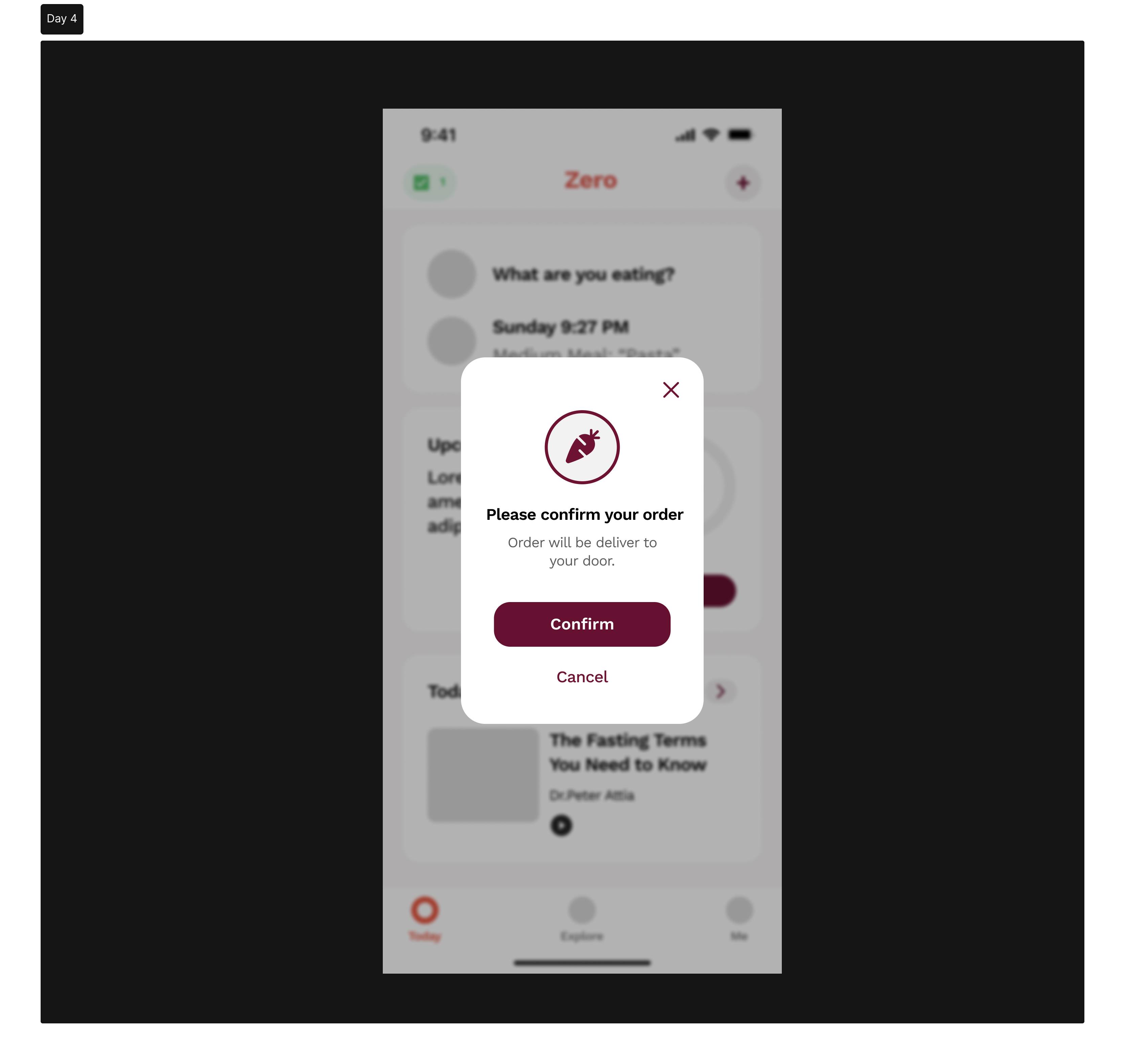 Daily UI Challenge #5