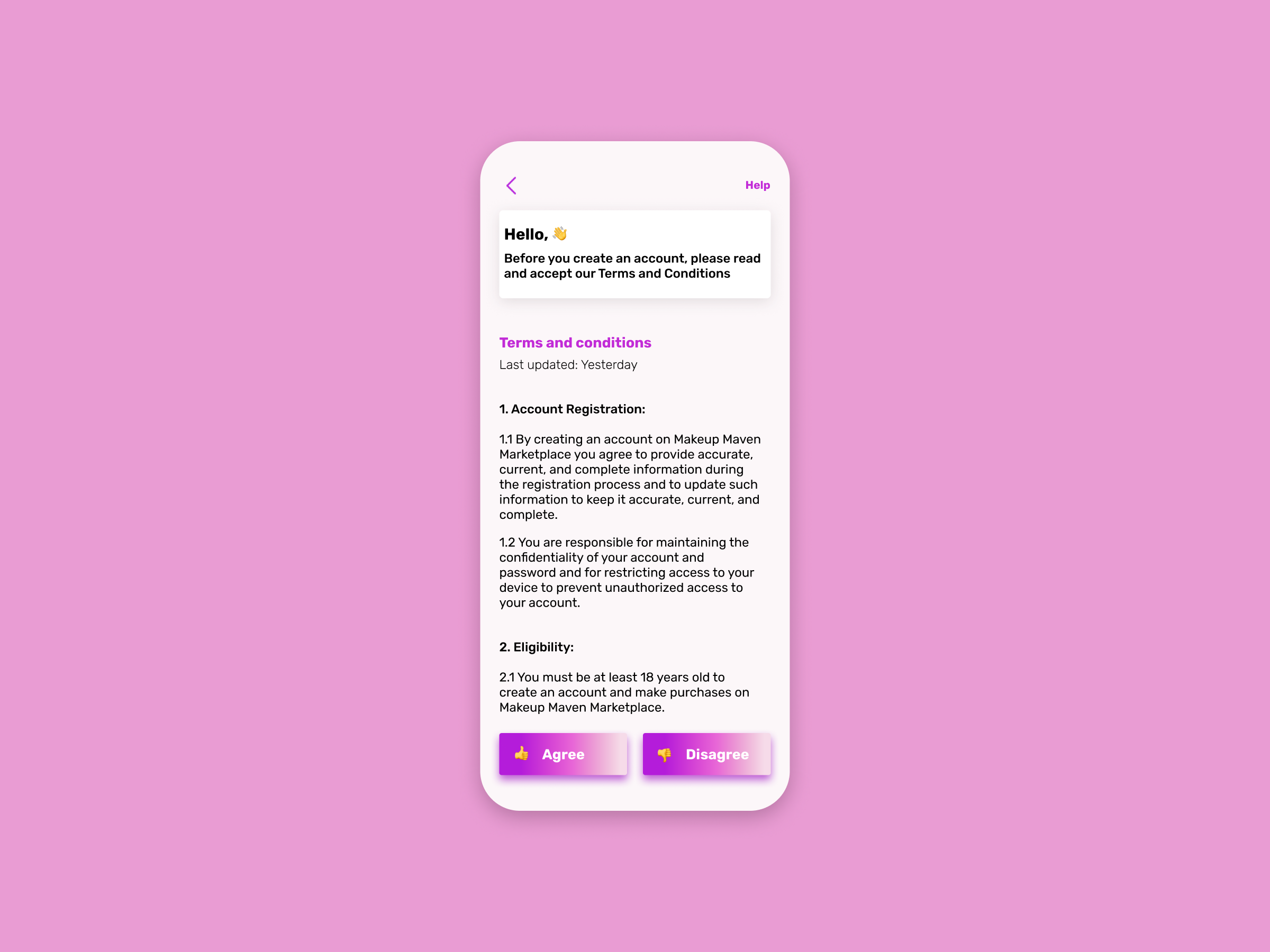 Daily UI Challenge #44