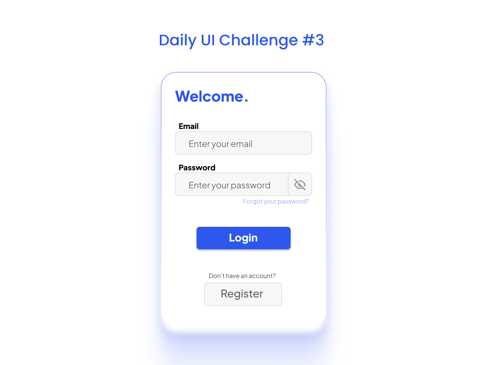 Daily UI Challenge #3