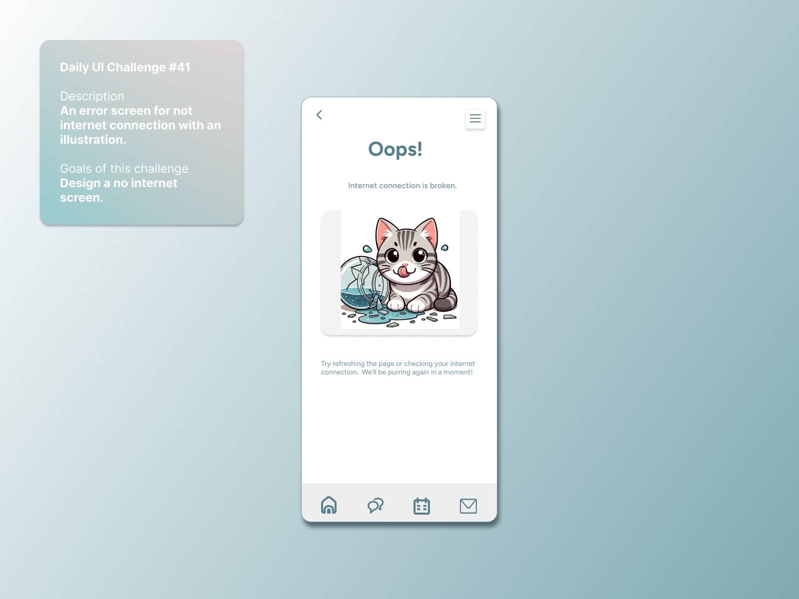 Daily UI Challenge #46