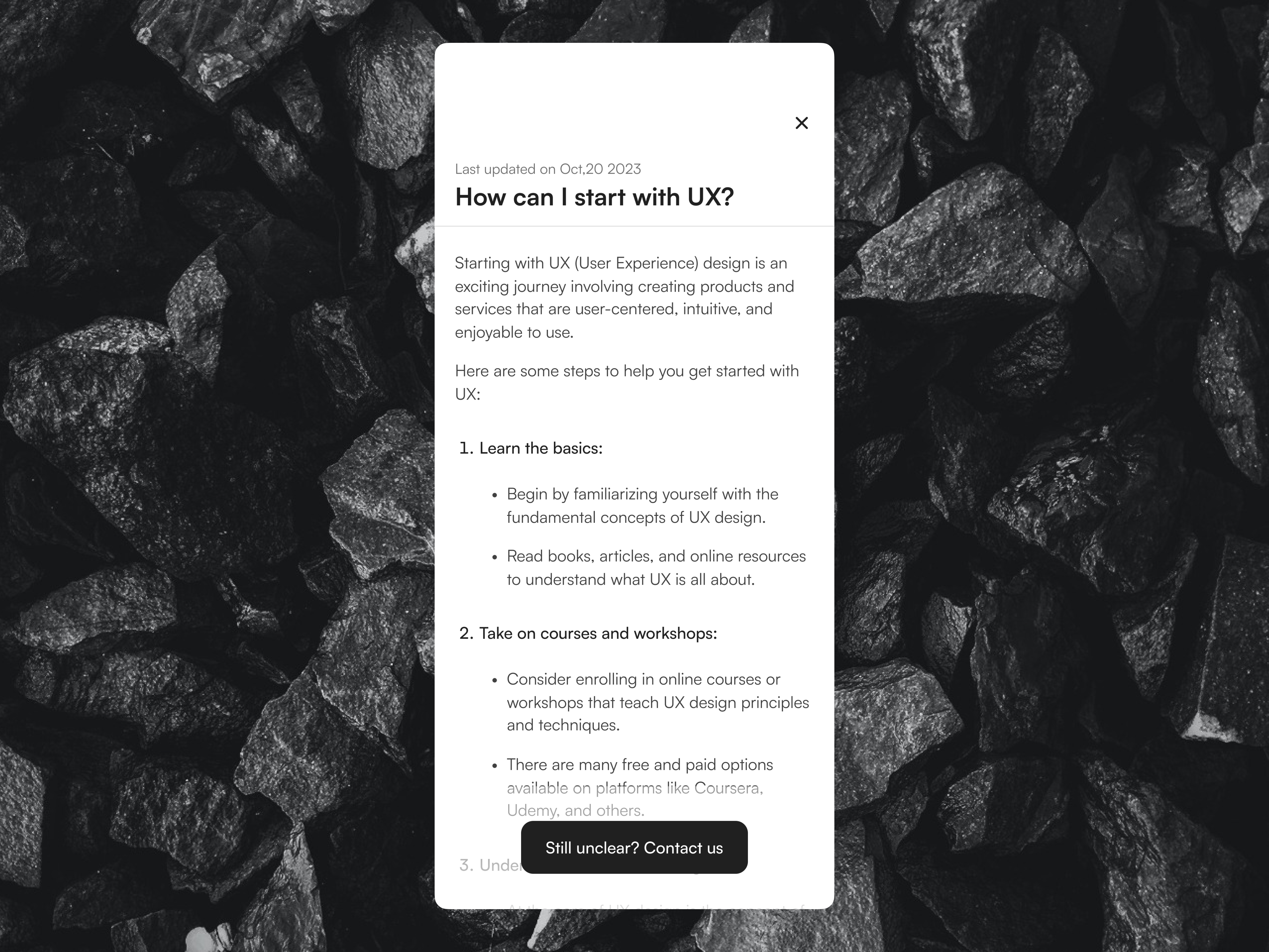 Daily UI Challenge #26