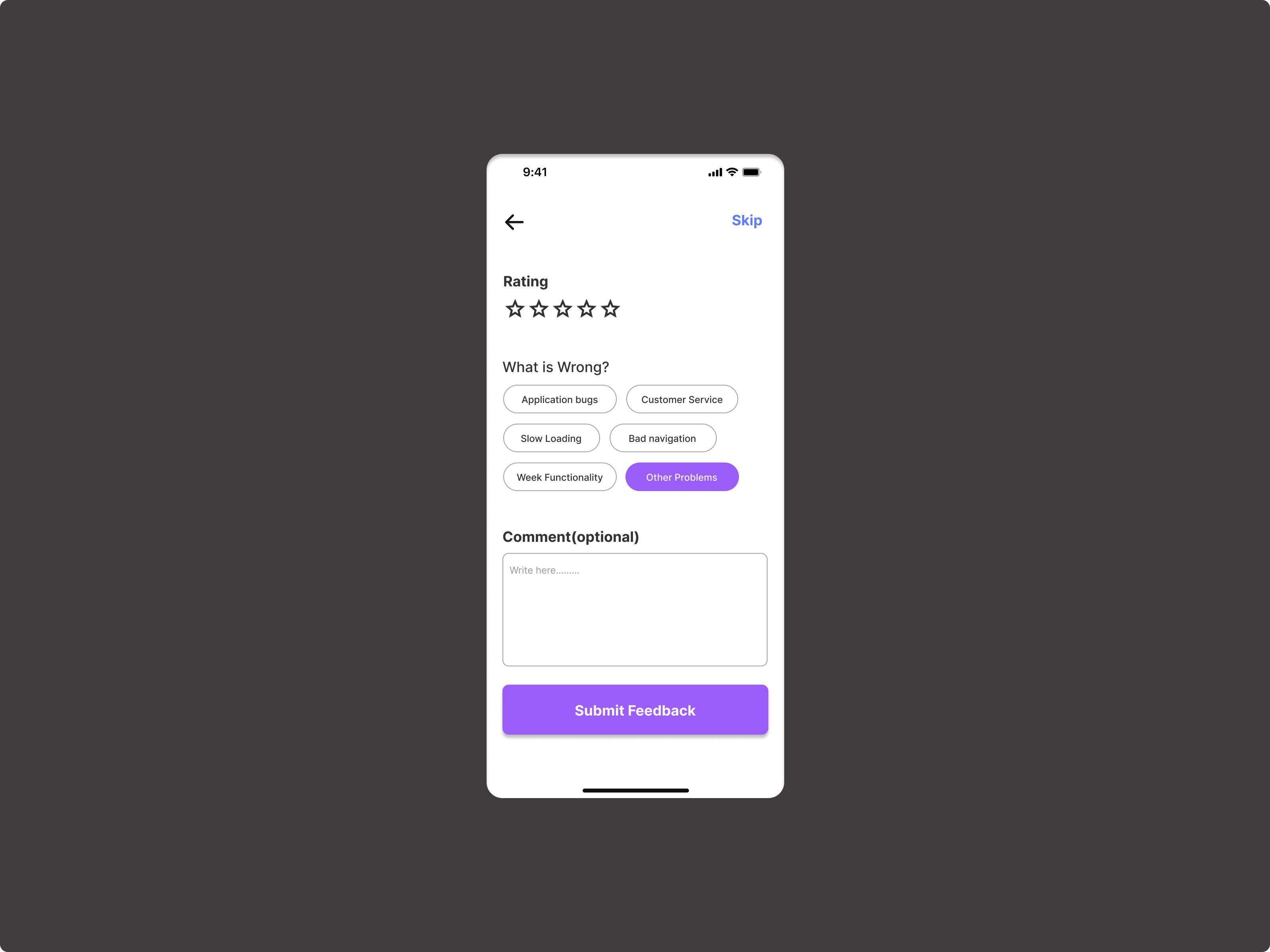 Daily UI Challenge #31