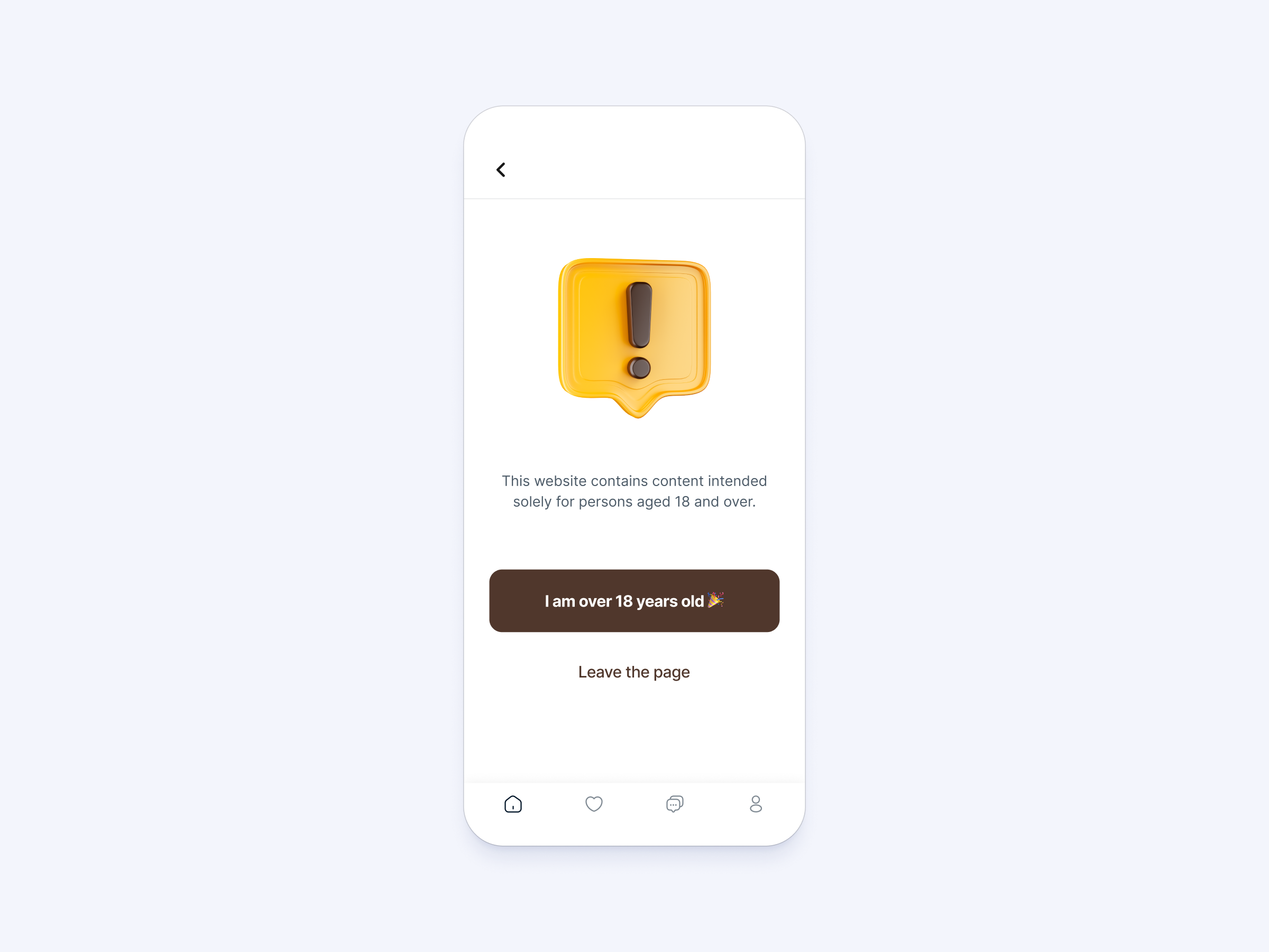 Daily UI Challenge #54