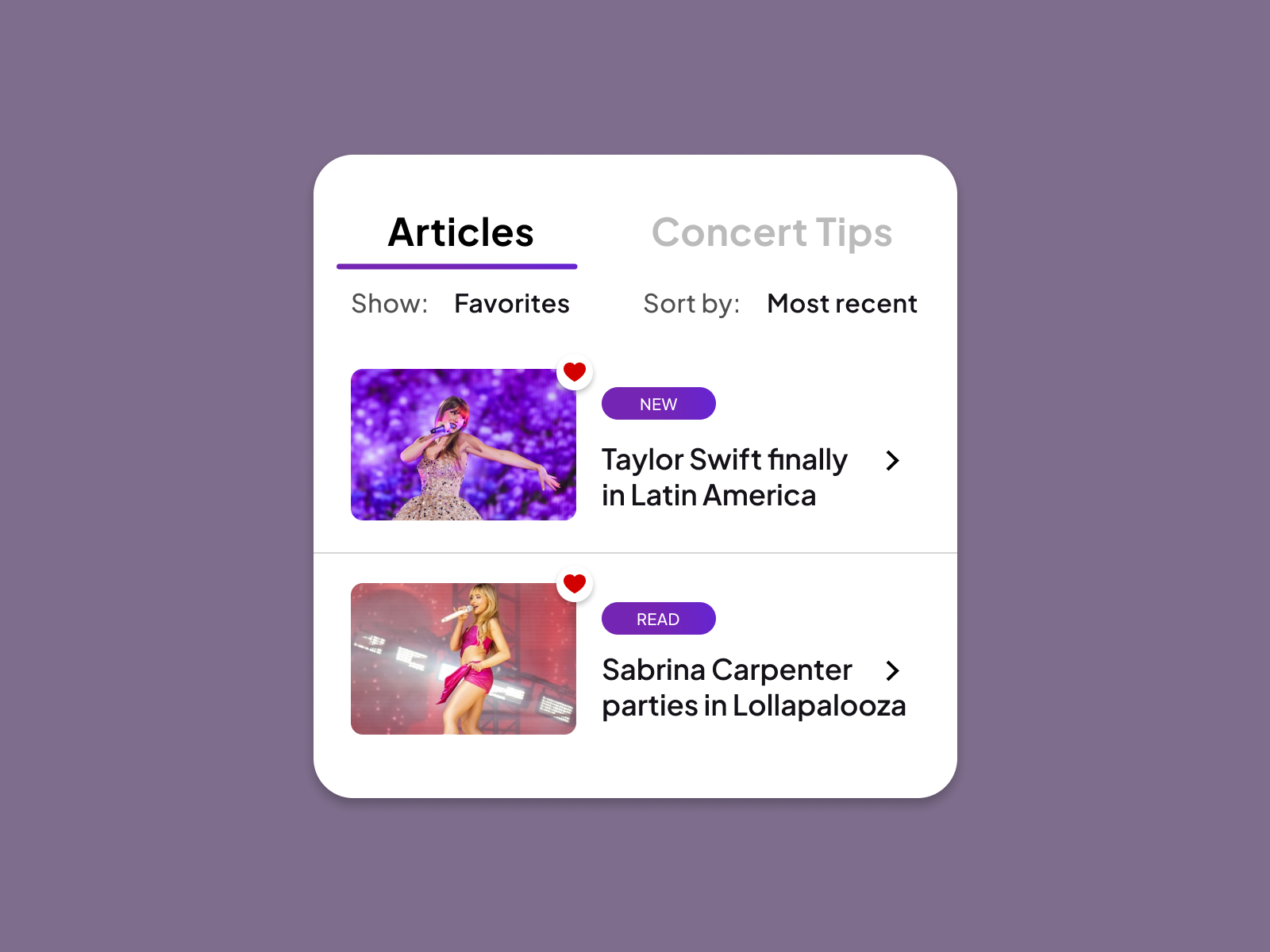 Daily UI Challenge #67