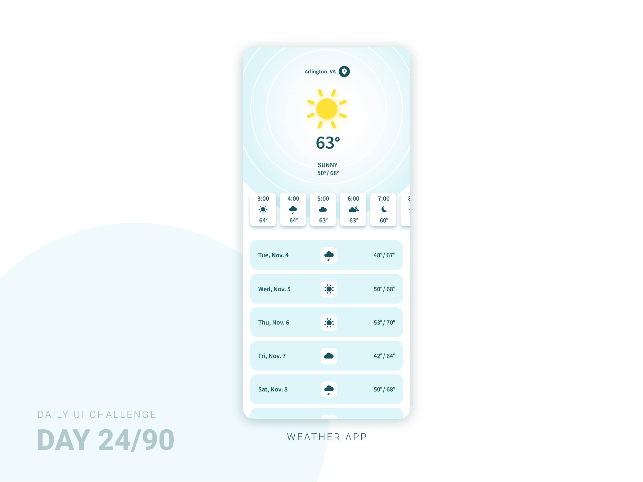 Daily UI Challenge #24