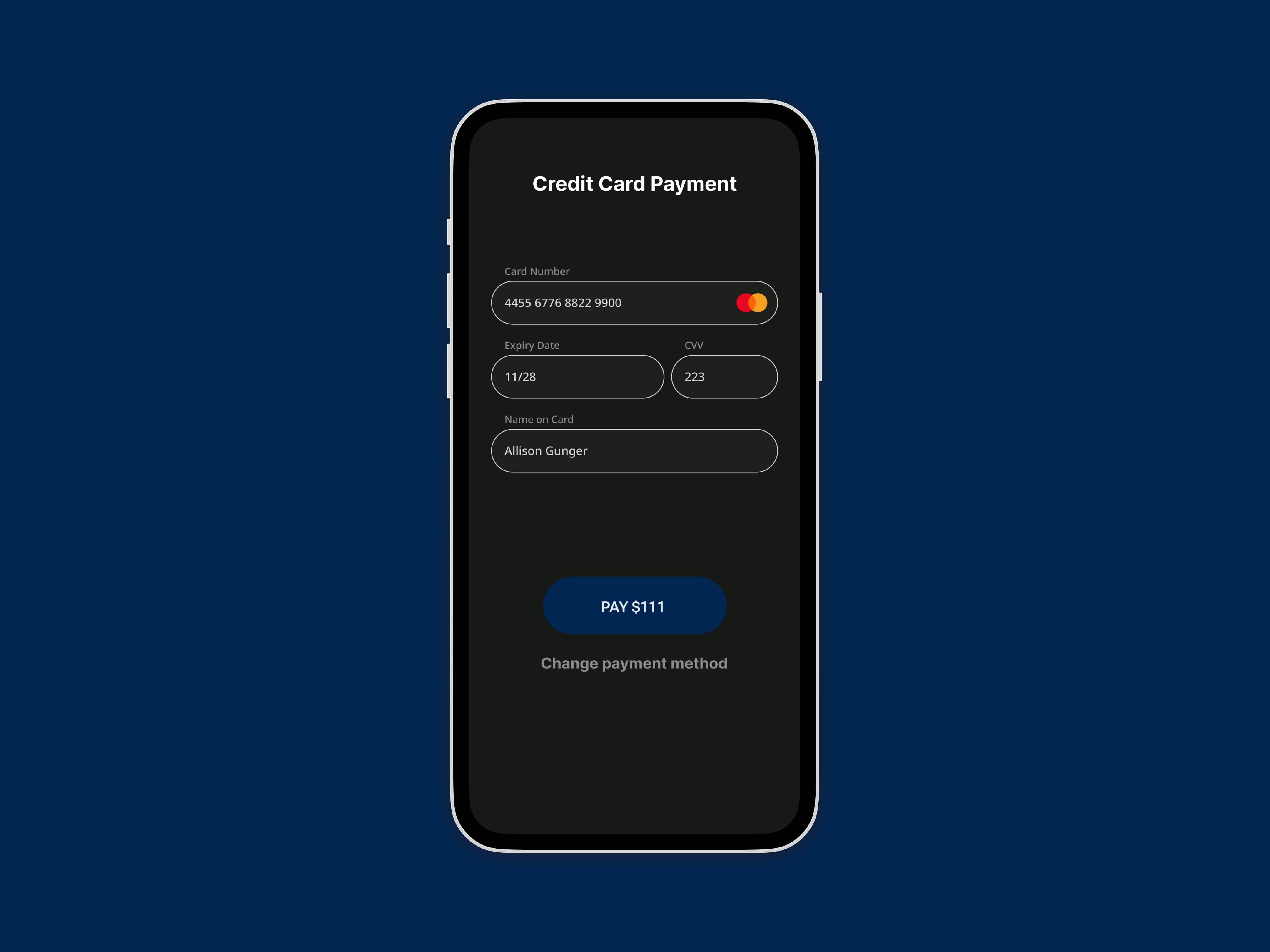 Daily UI Challenge #63