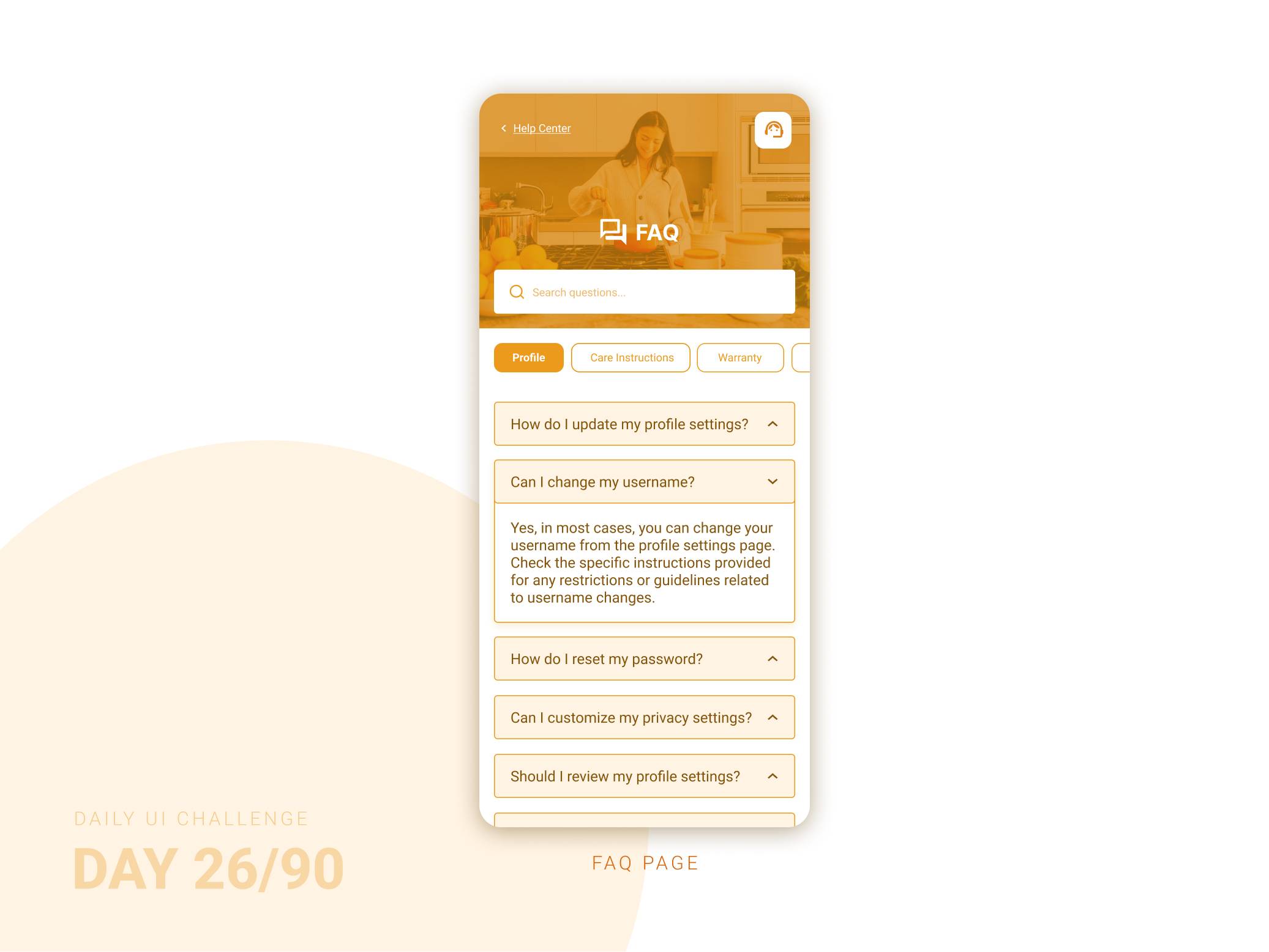 Daily UI Challenge #26