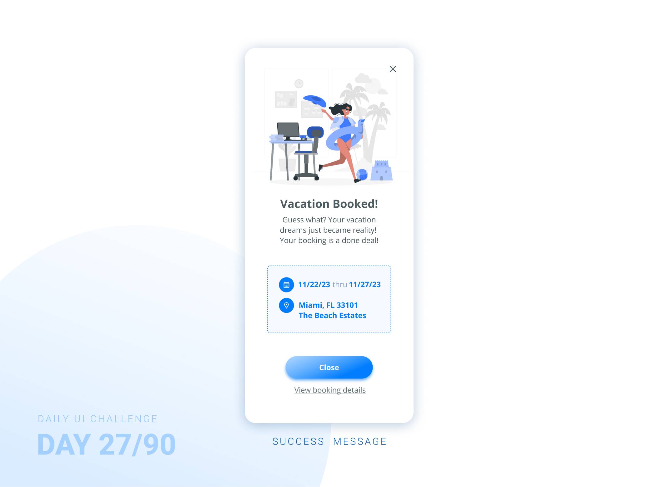 Daily UI Challenge #27