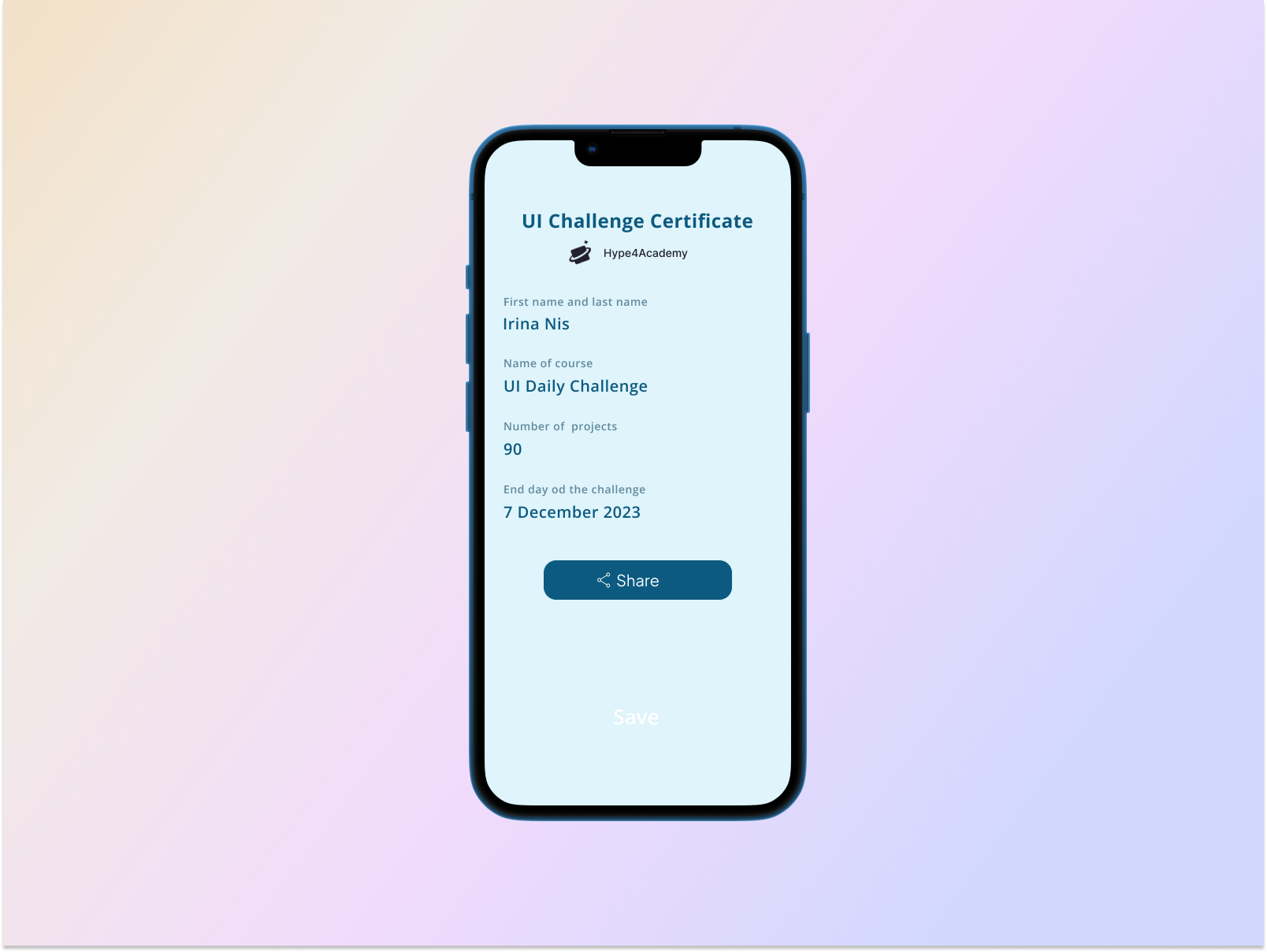 Daily UI Challenge #90