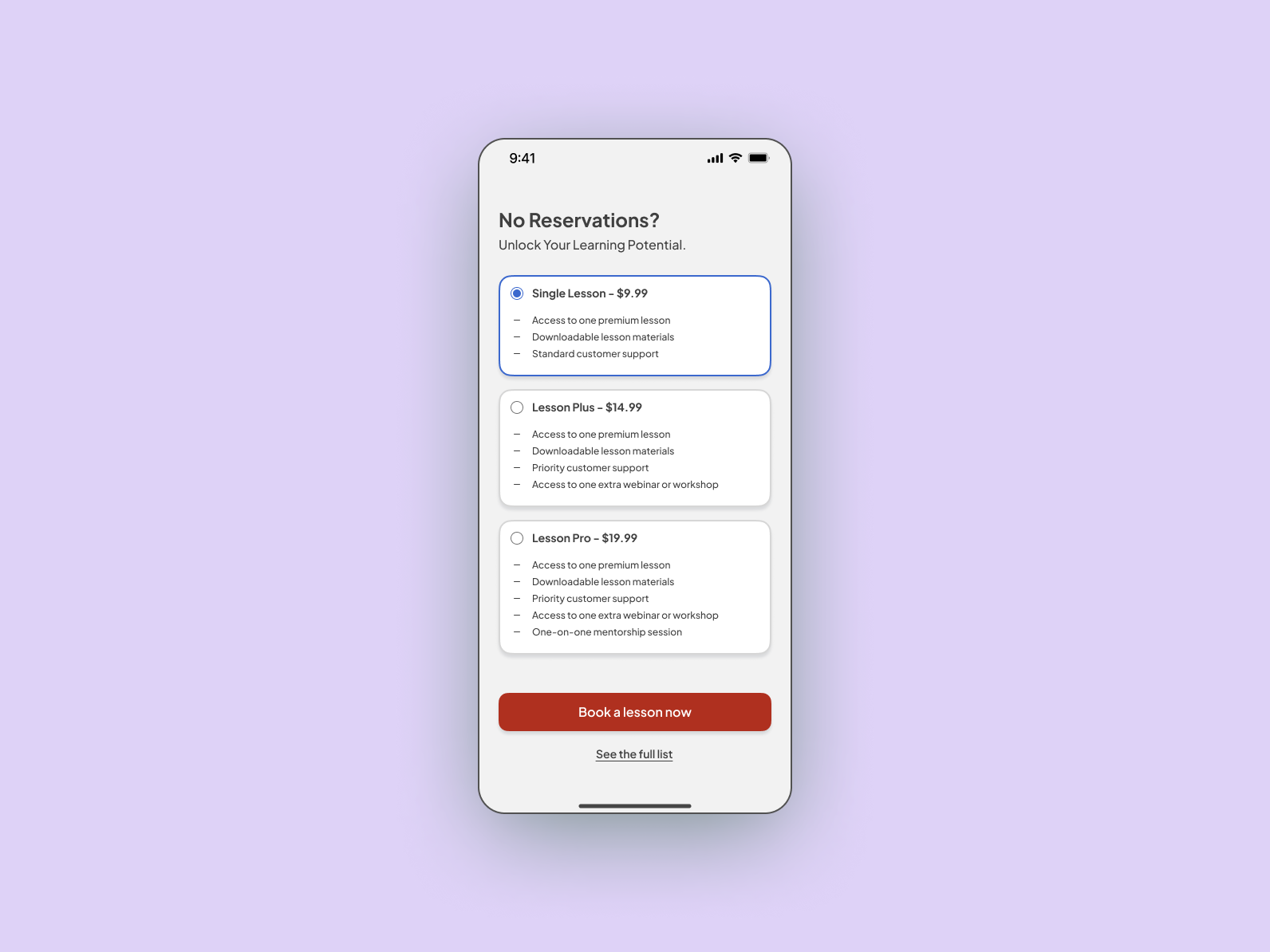 Daily UI Challenge #65