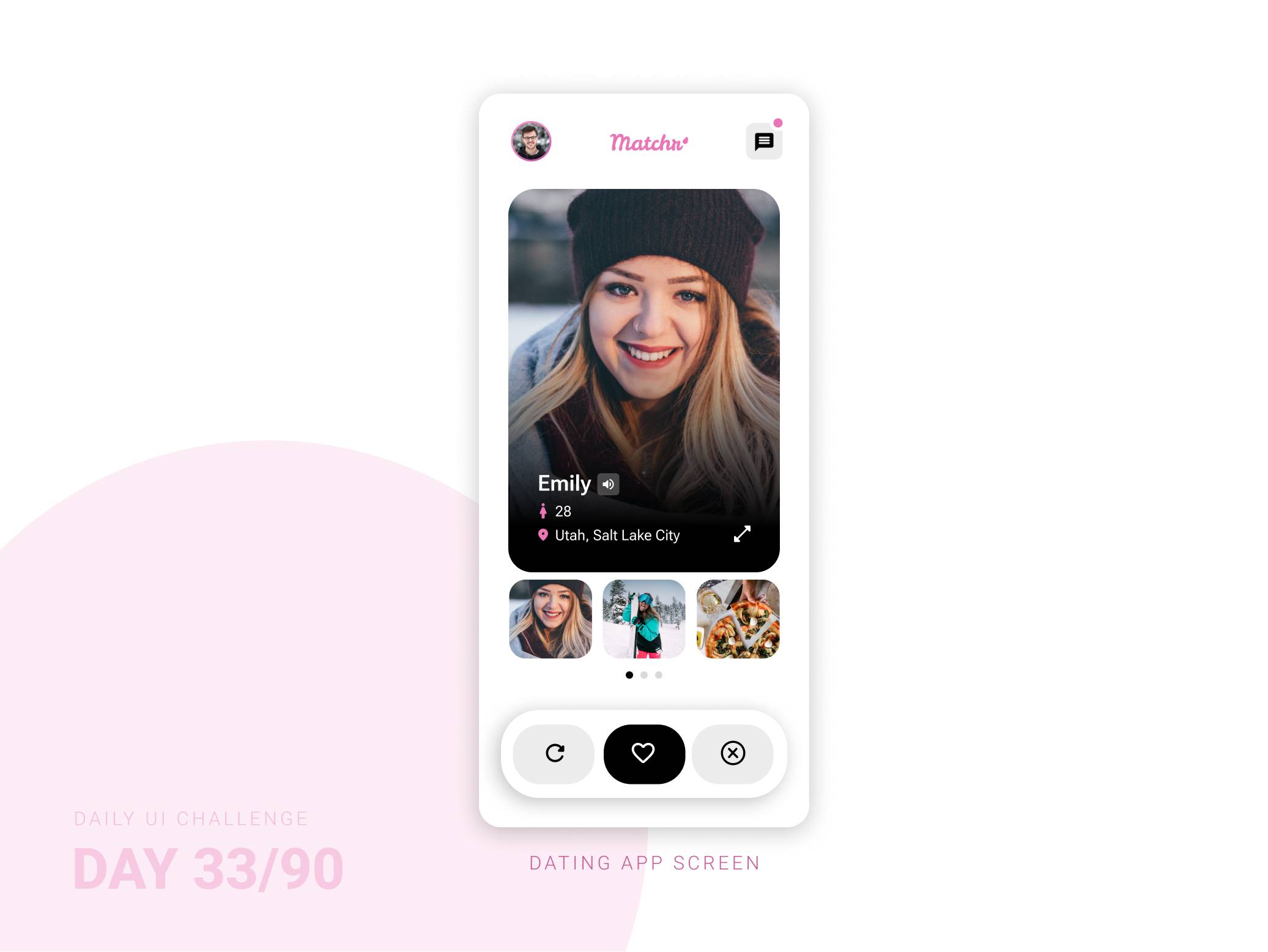Daily UI Challenge #33