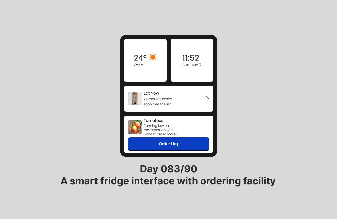 Daily UI Challenge #83