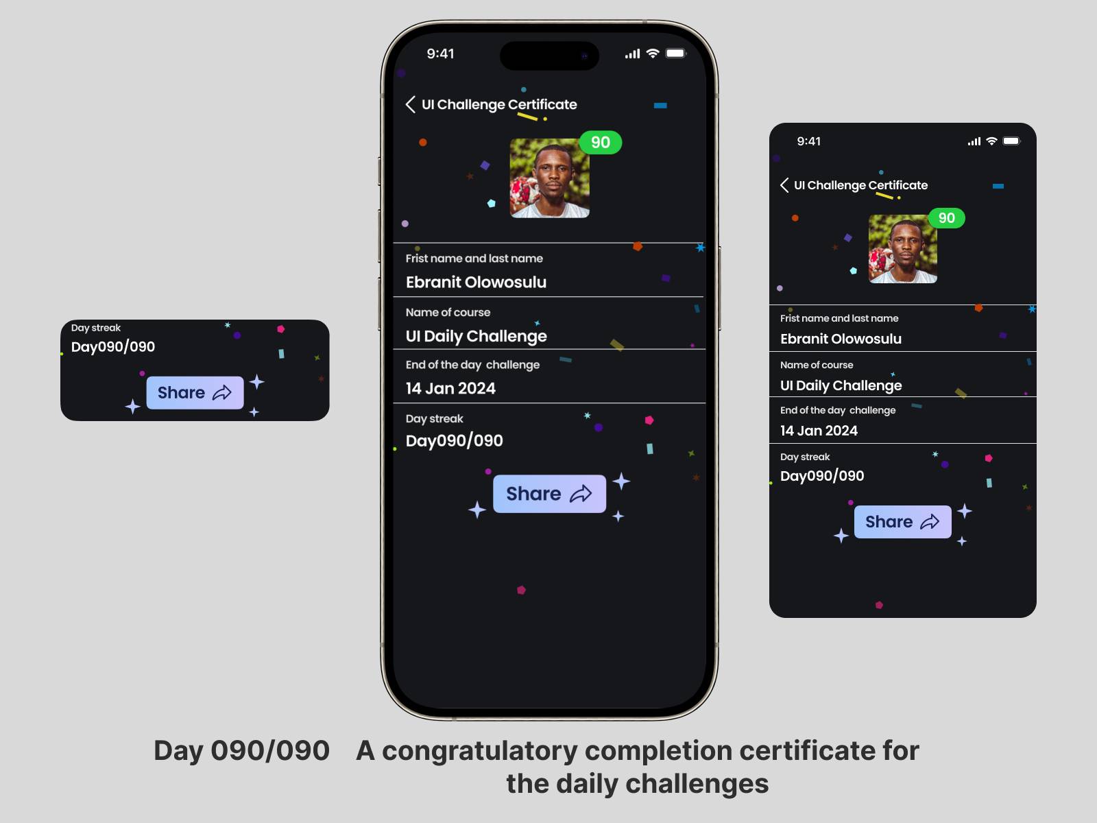 Daily UI Challenge #90