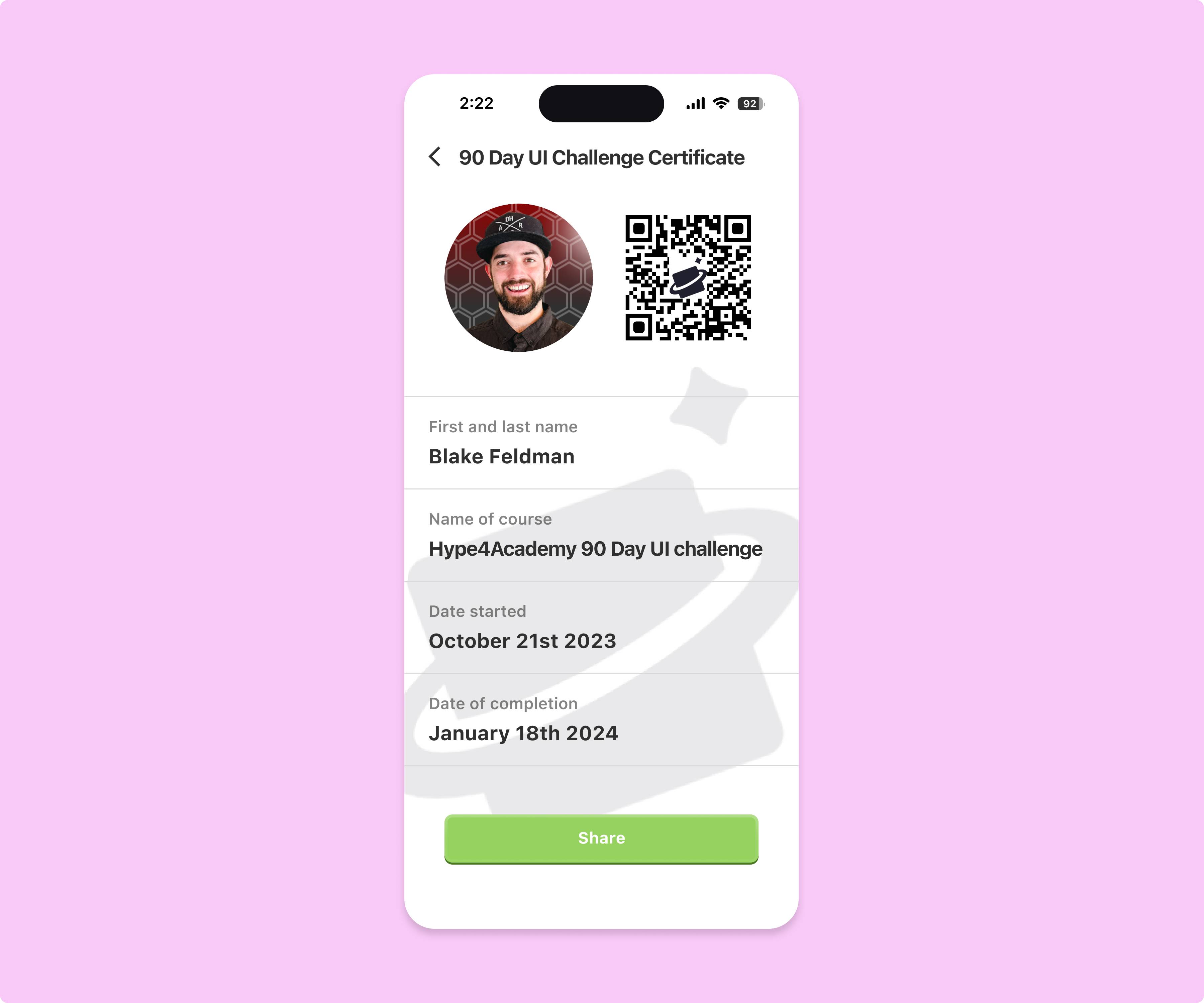 Daily UI Challenge #90