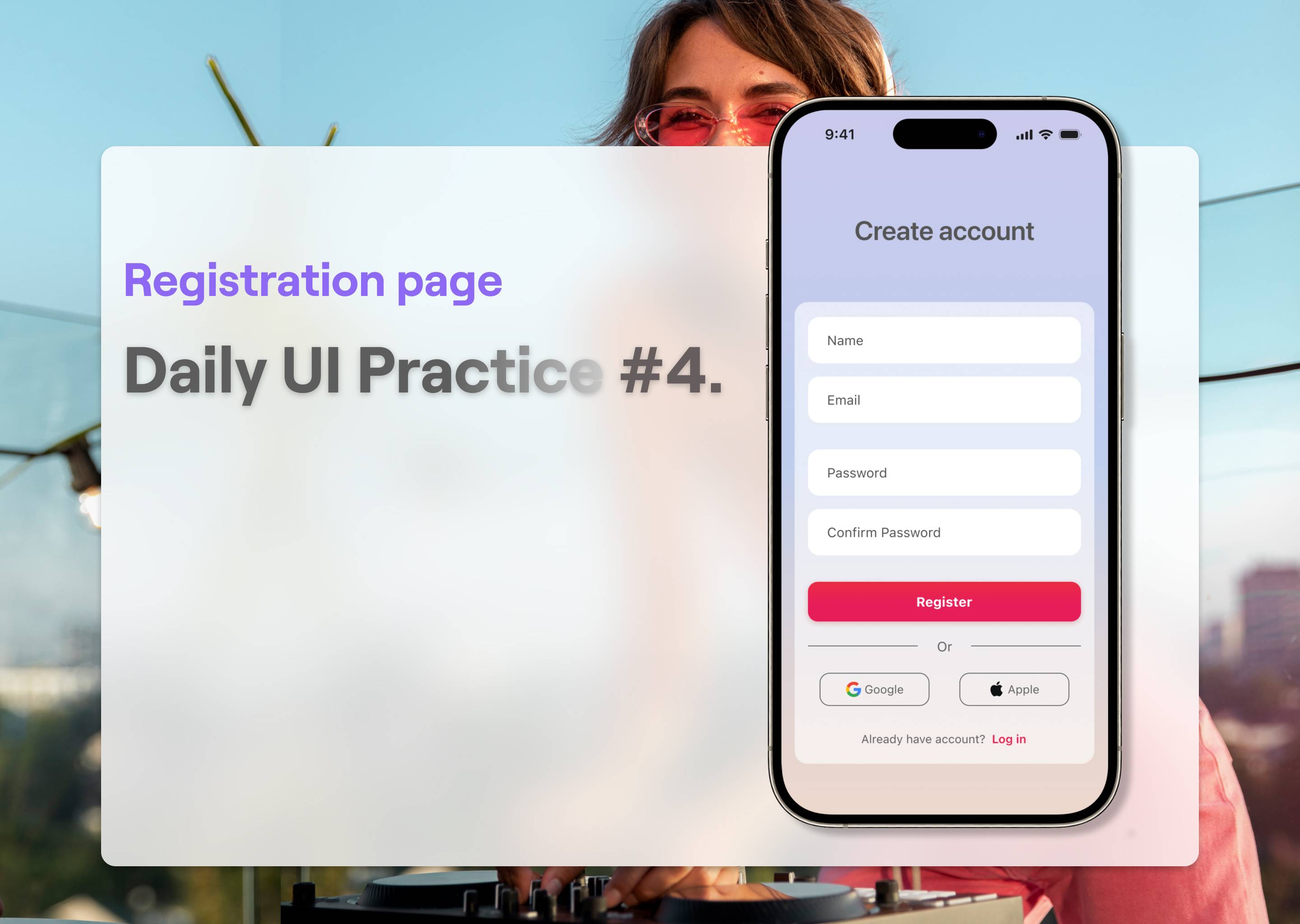 Daily UI Challenge #4