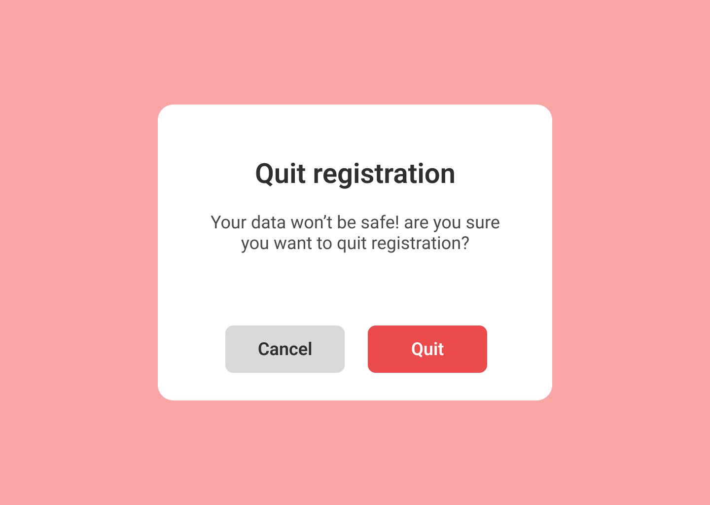 Daily UI Challenge #9