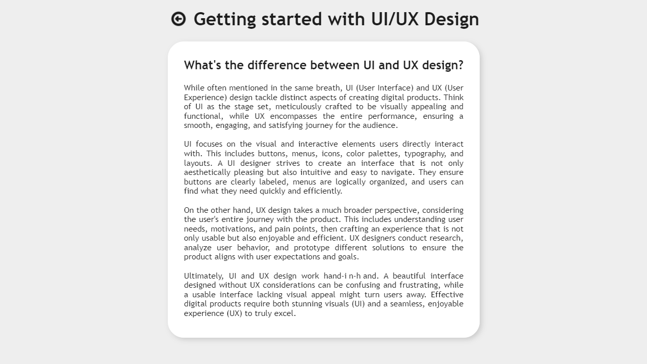Daily UI Challenge #26