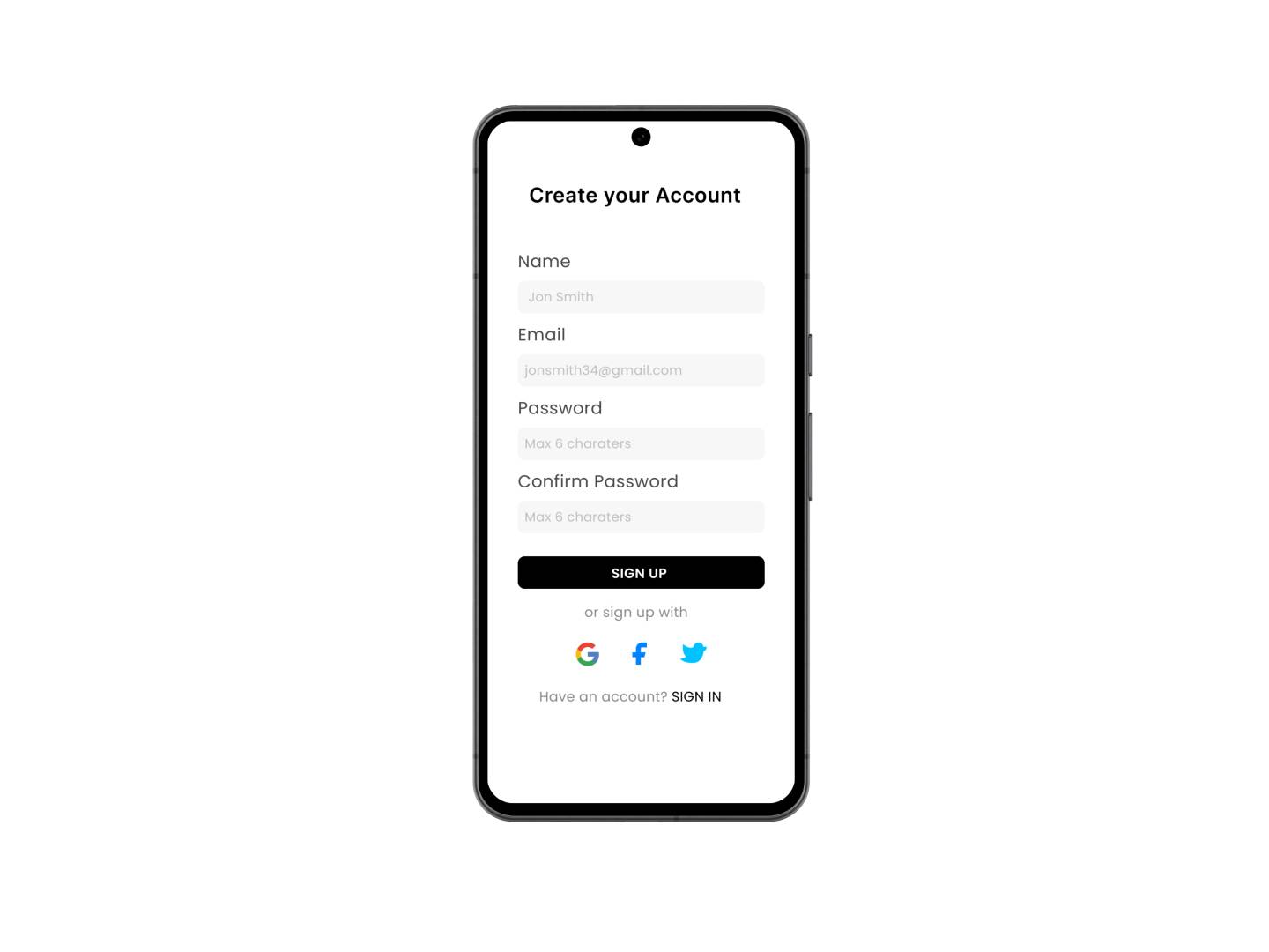 Daily UI Challenge #3