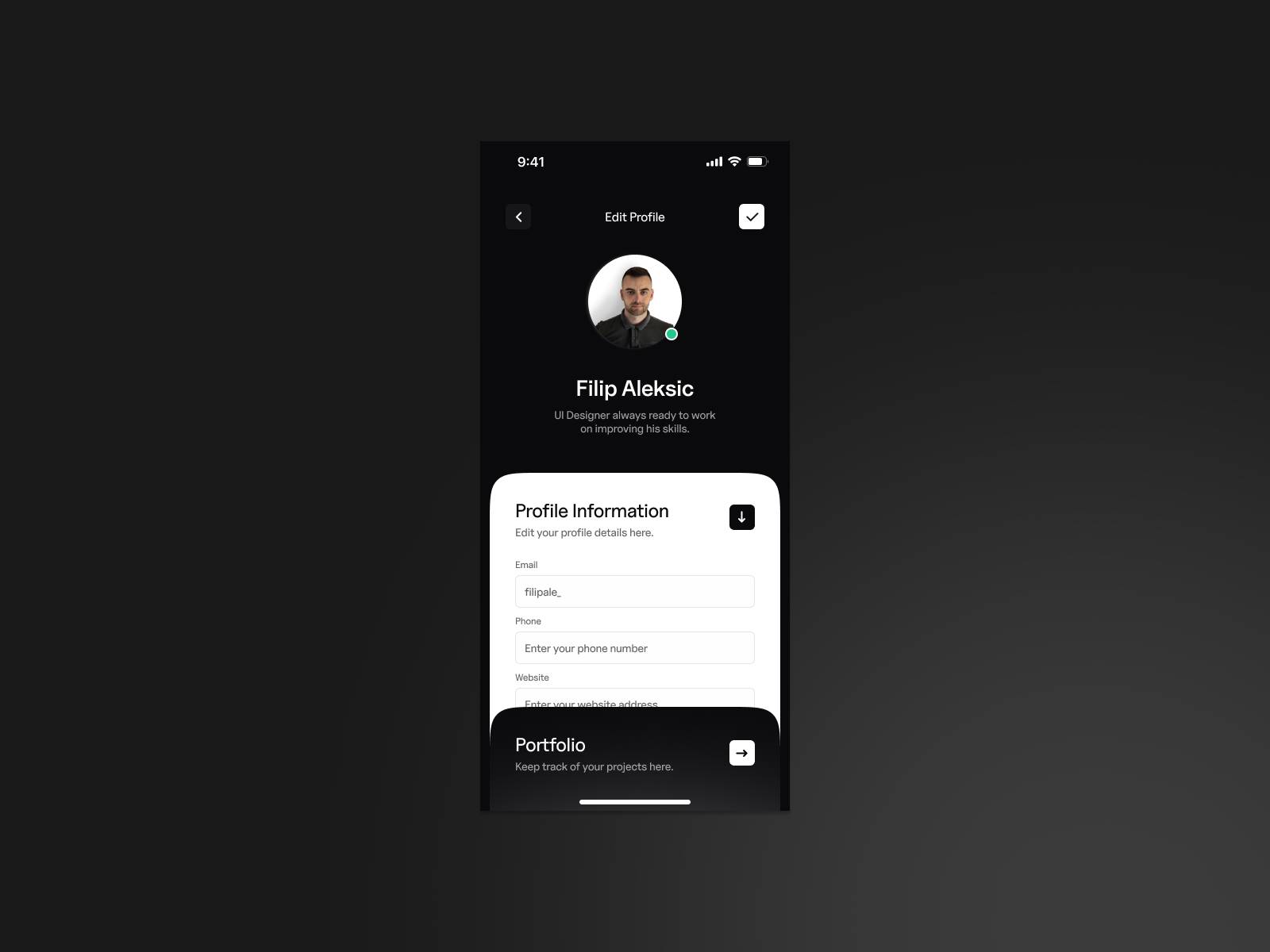 Daily UI Challenge #10