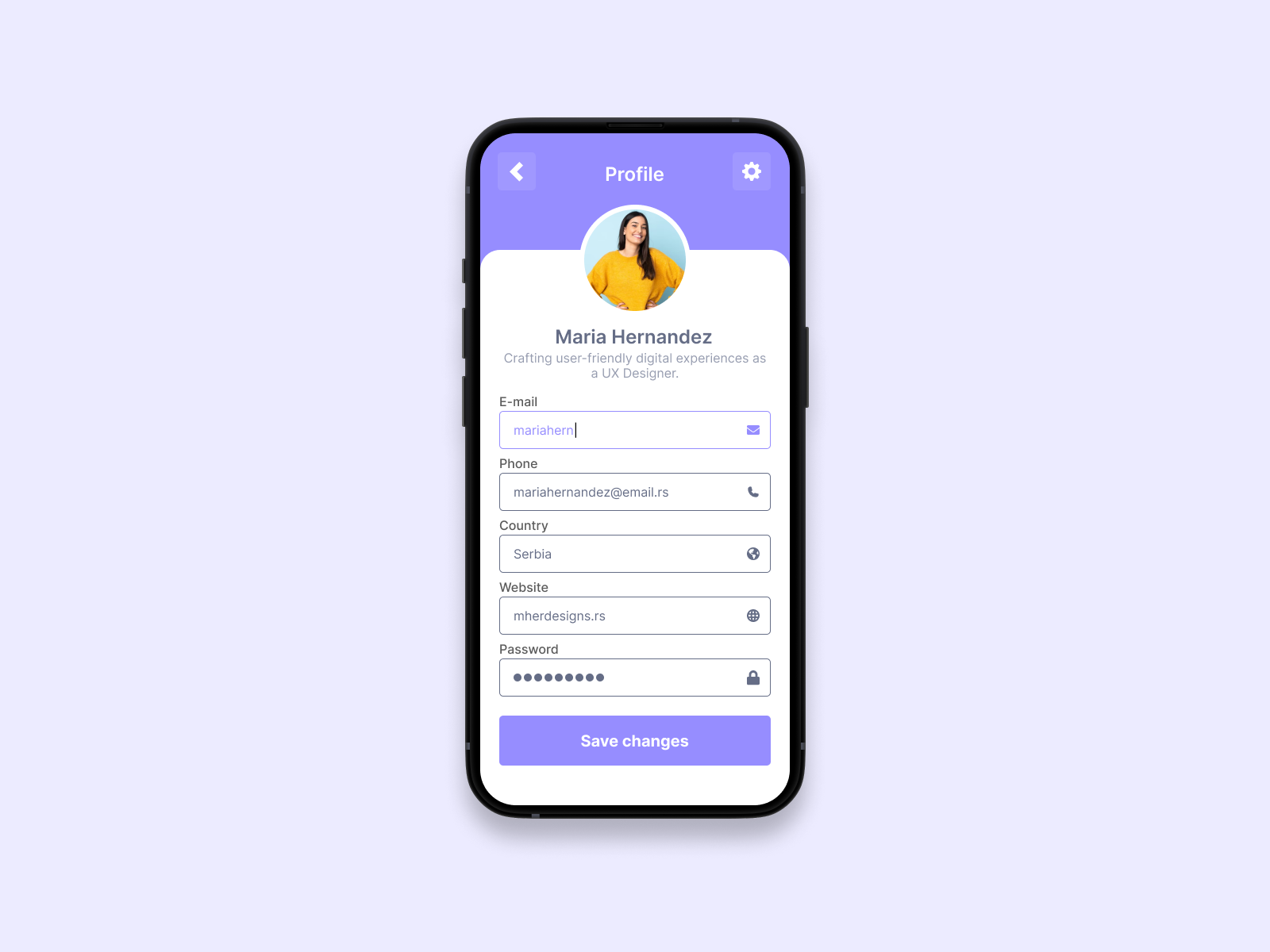 Daily UI Challenge #10
