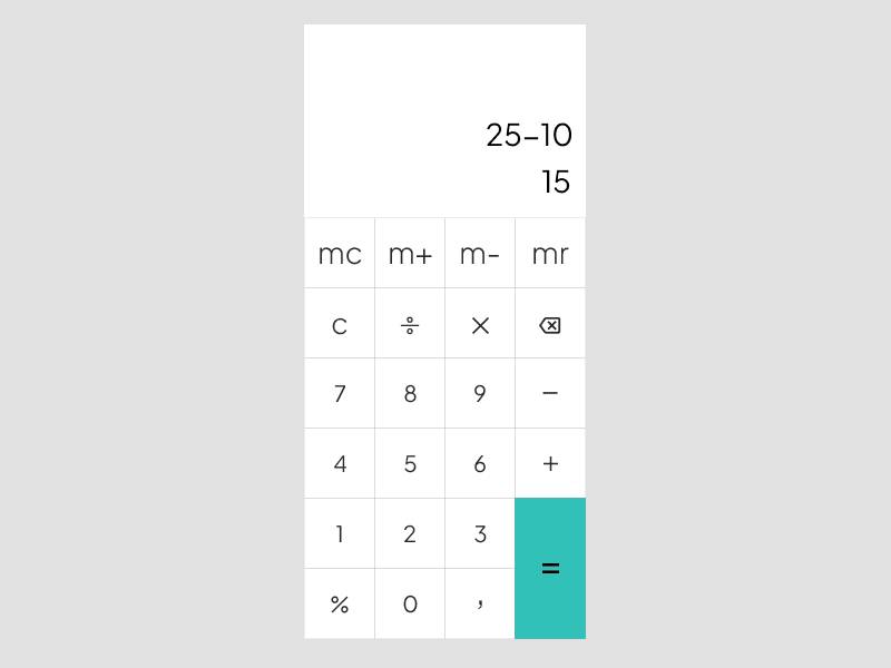 Daily UI Challenge #13