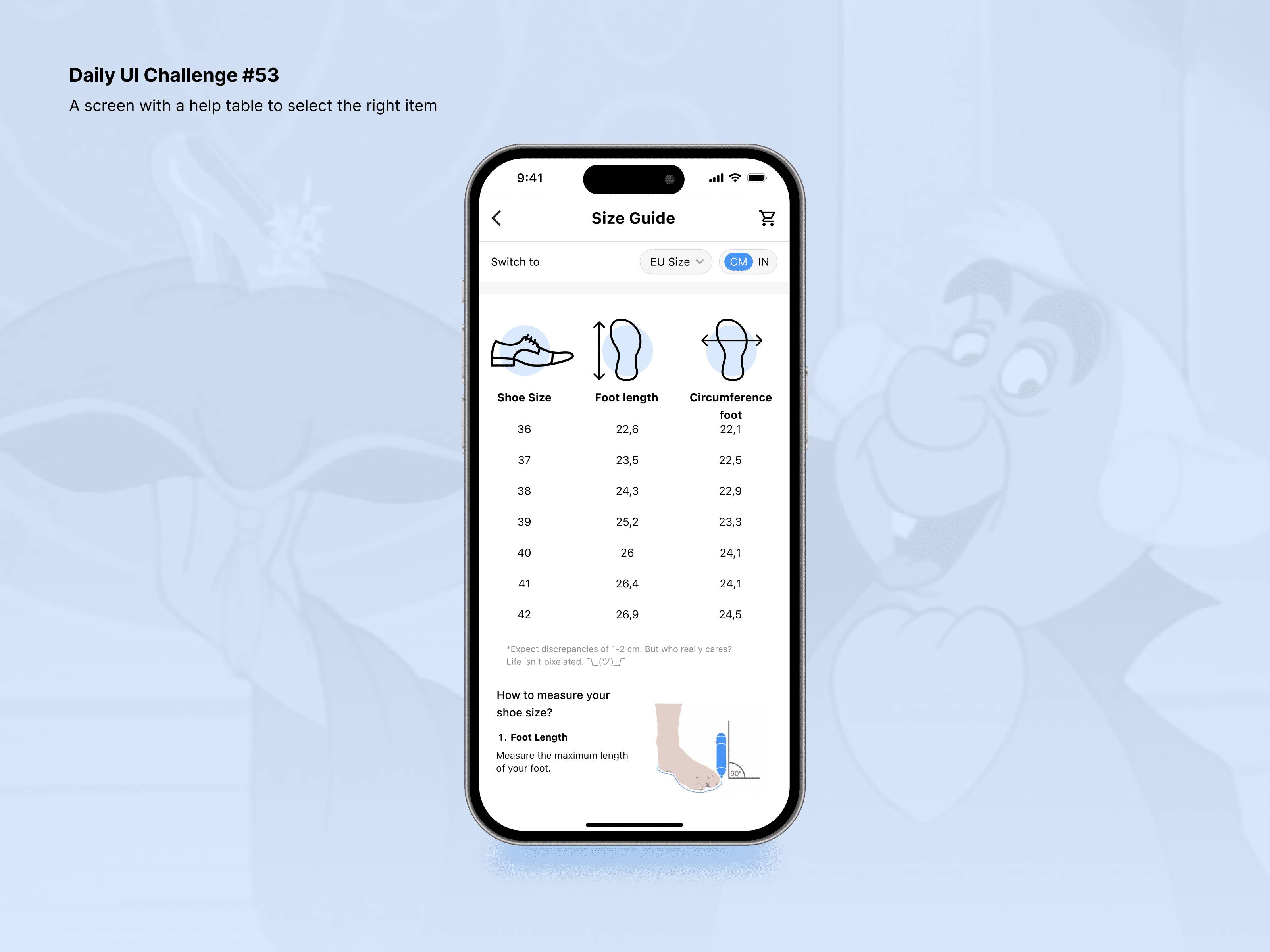 Daily UI Challenge #53
