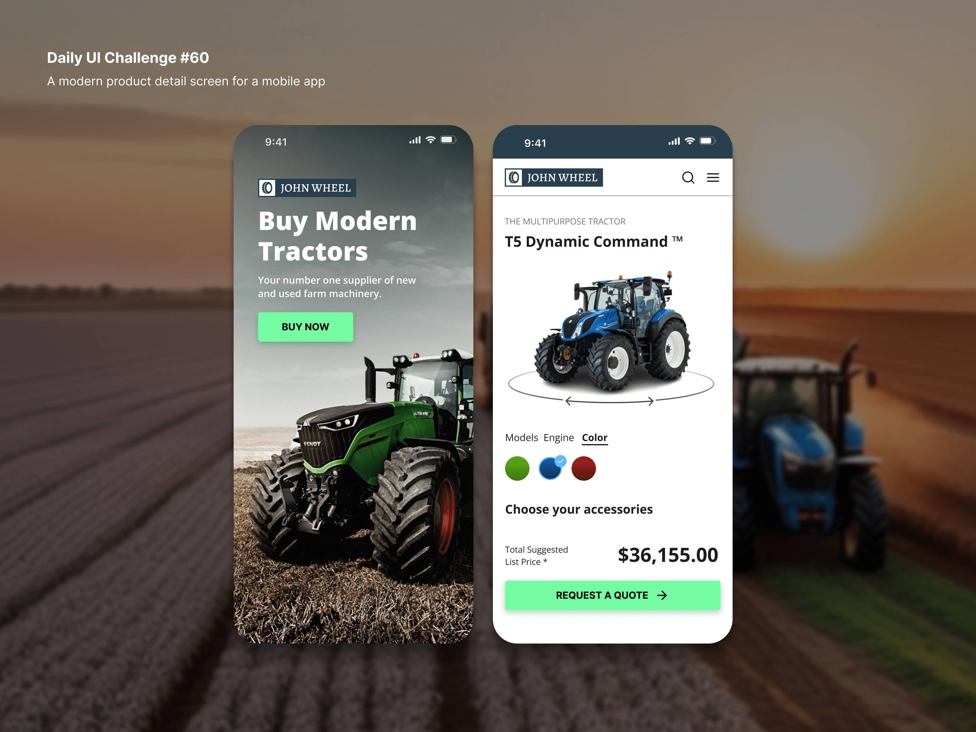Daily UI Challenge #60