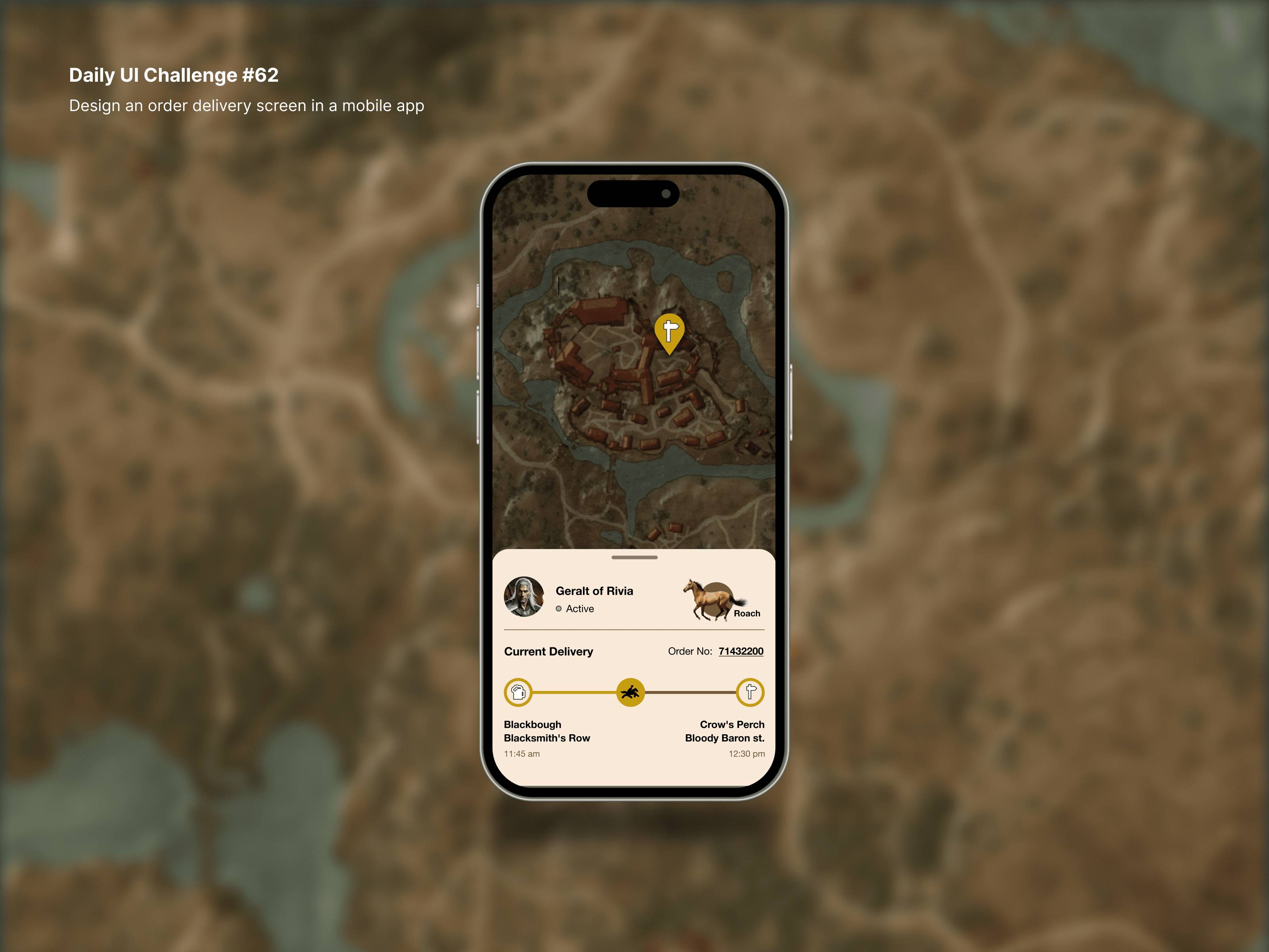 Daily UI Challenge #62