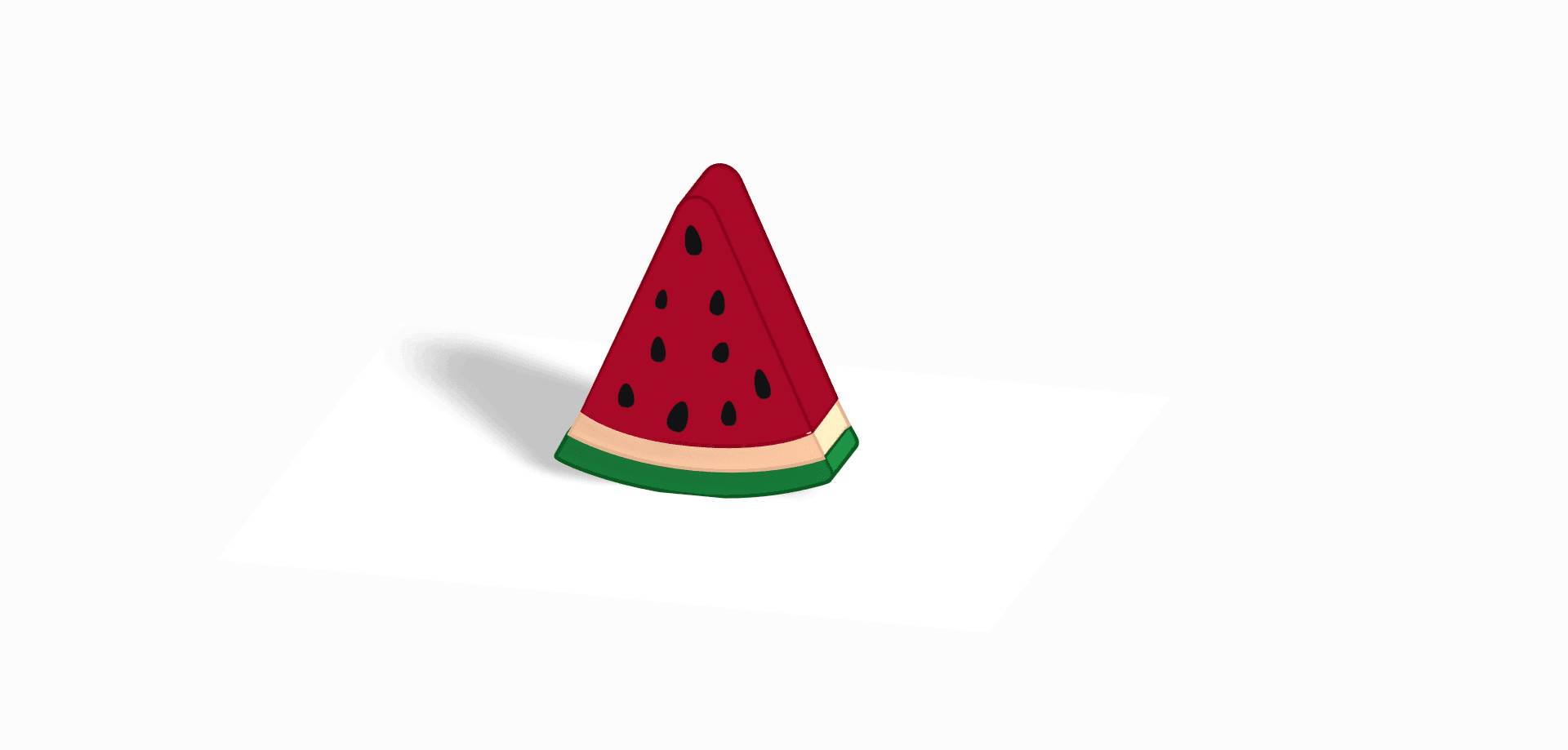 3D #1 Watermelon