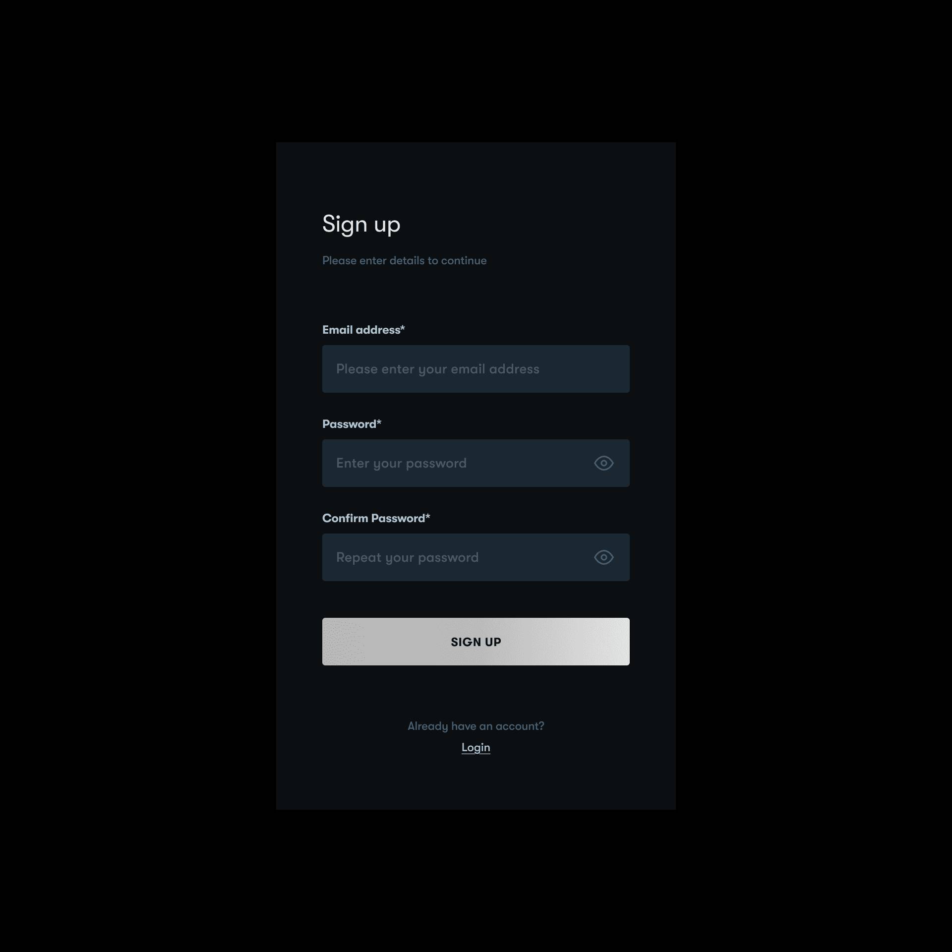 Daily UI Challenge #4
