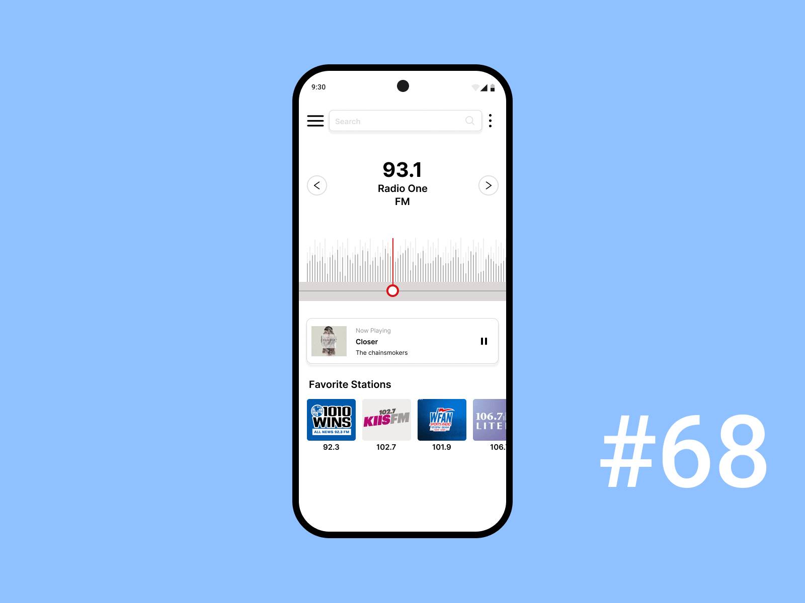 Daily UI Challenge #68