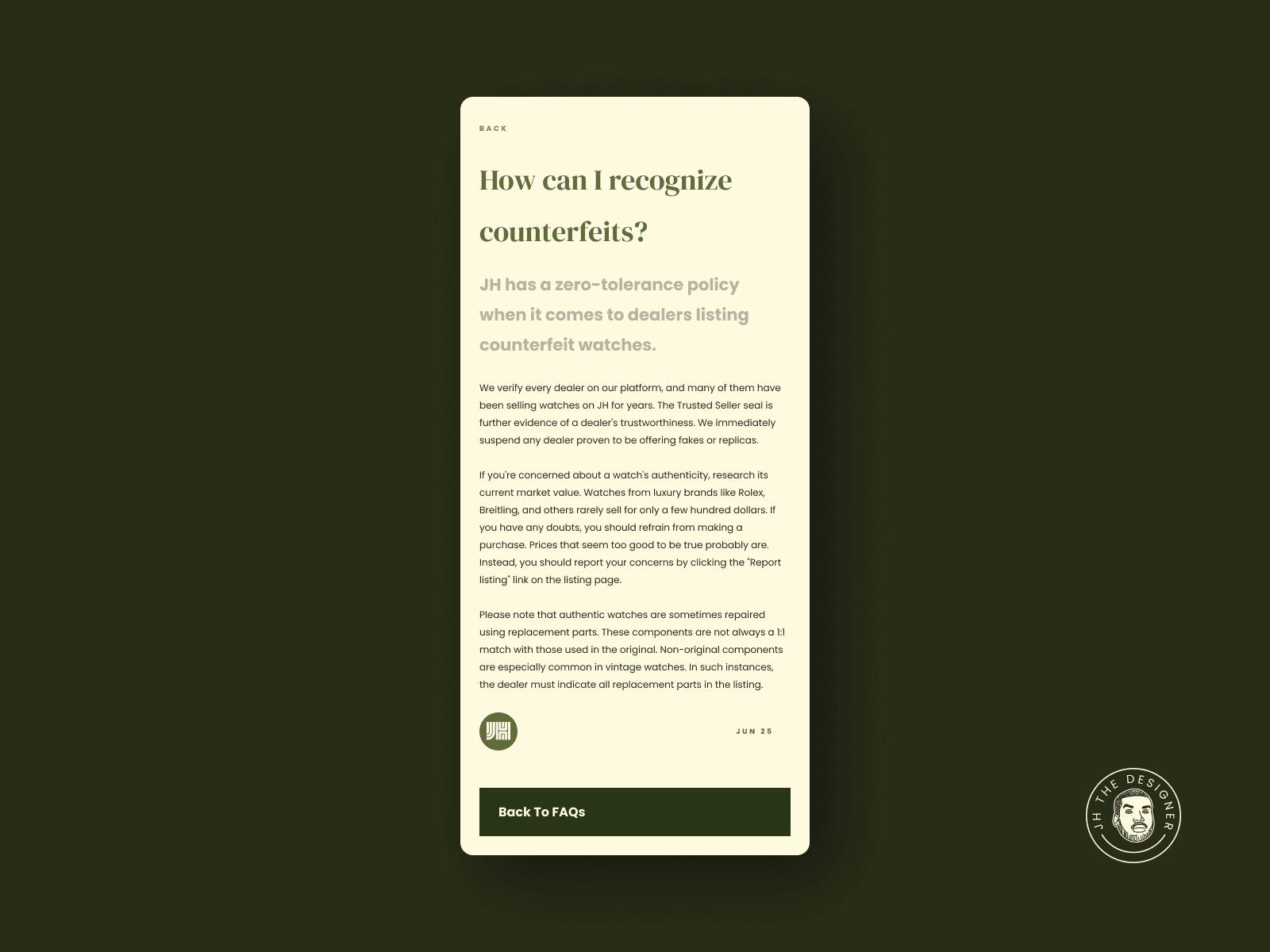 Daily UI Challenge #26