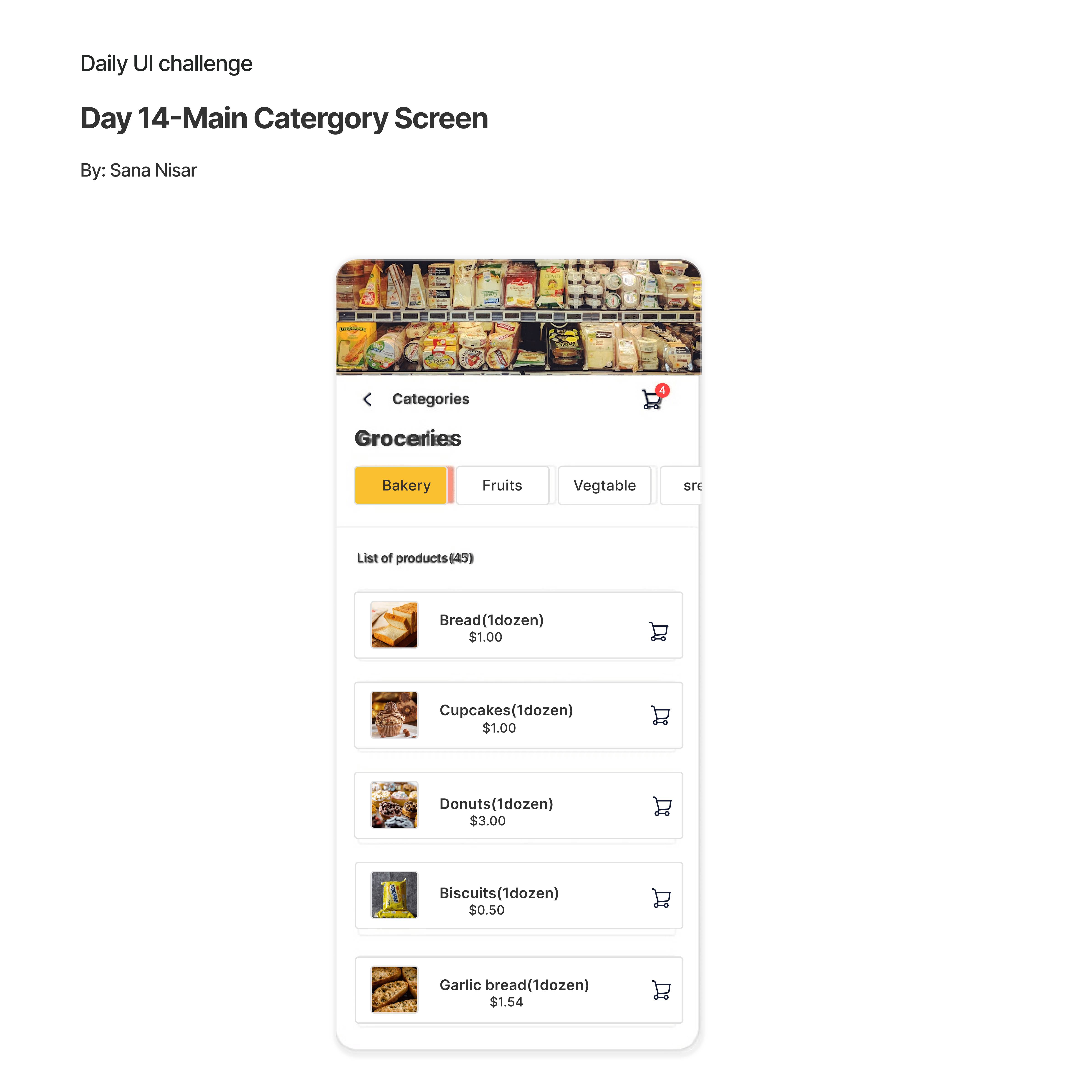 Daily UI Challenge #14