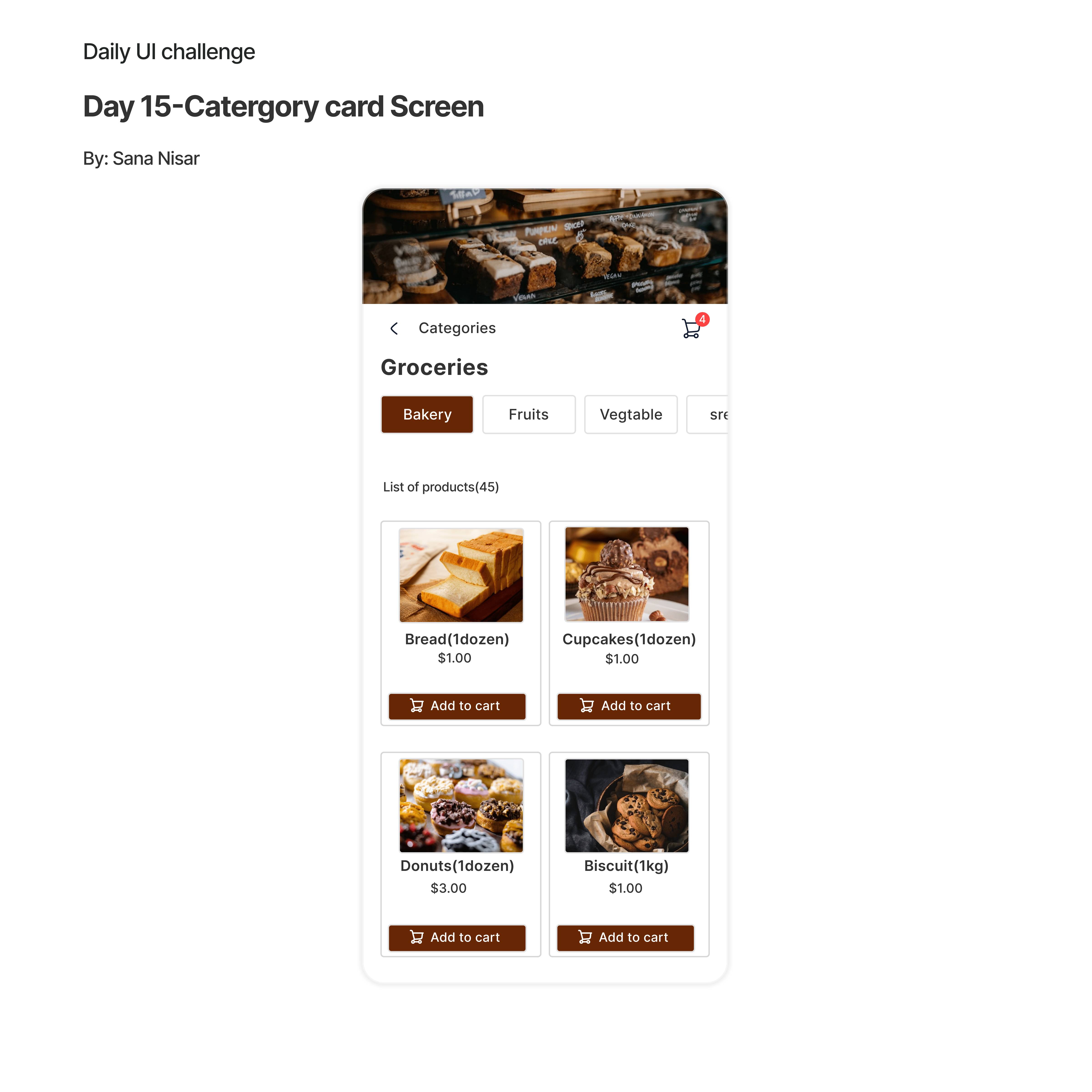 Daily UI Challenge #15