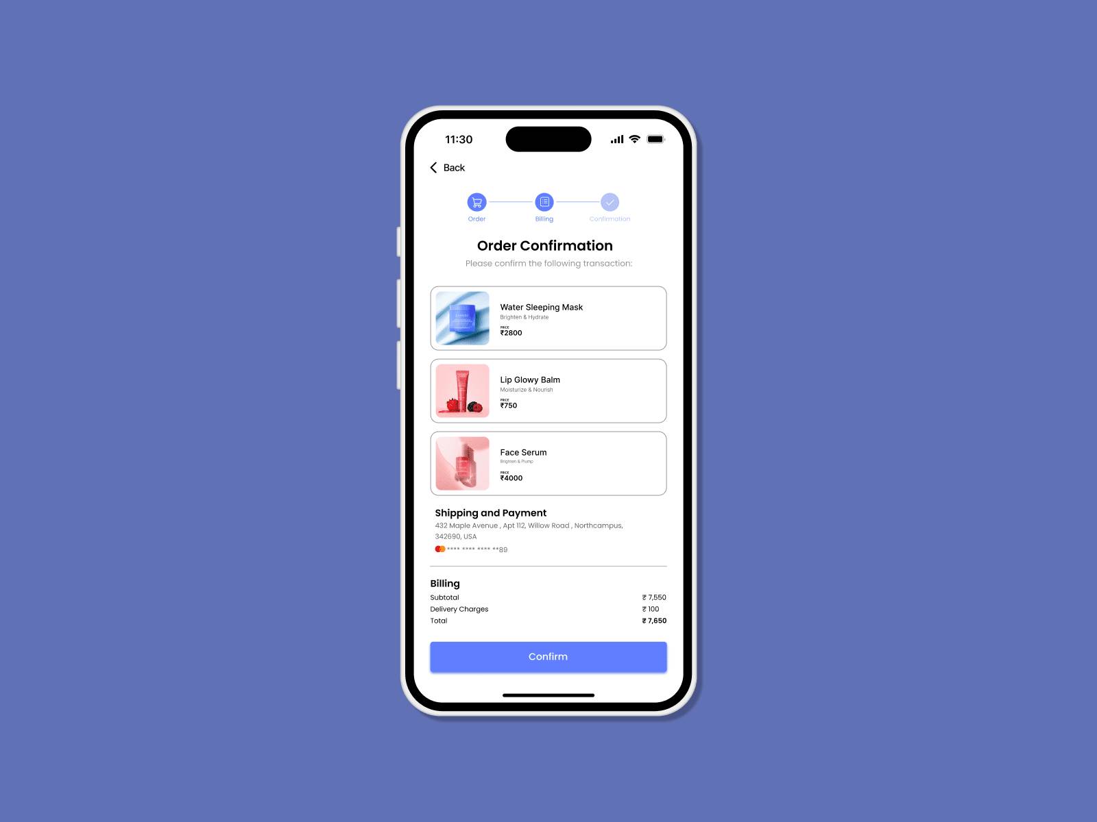 Daily UI Challenge #22