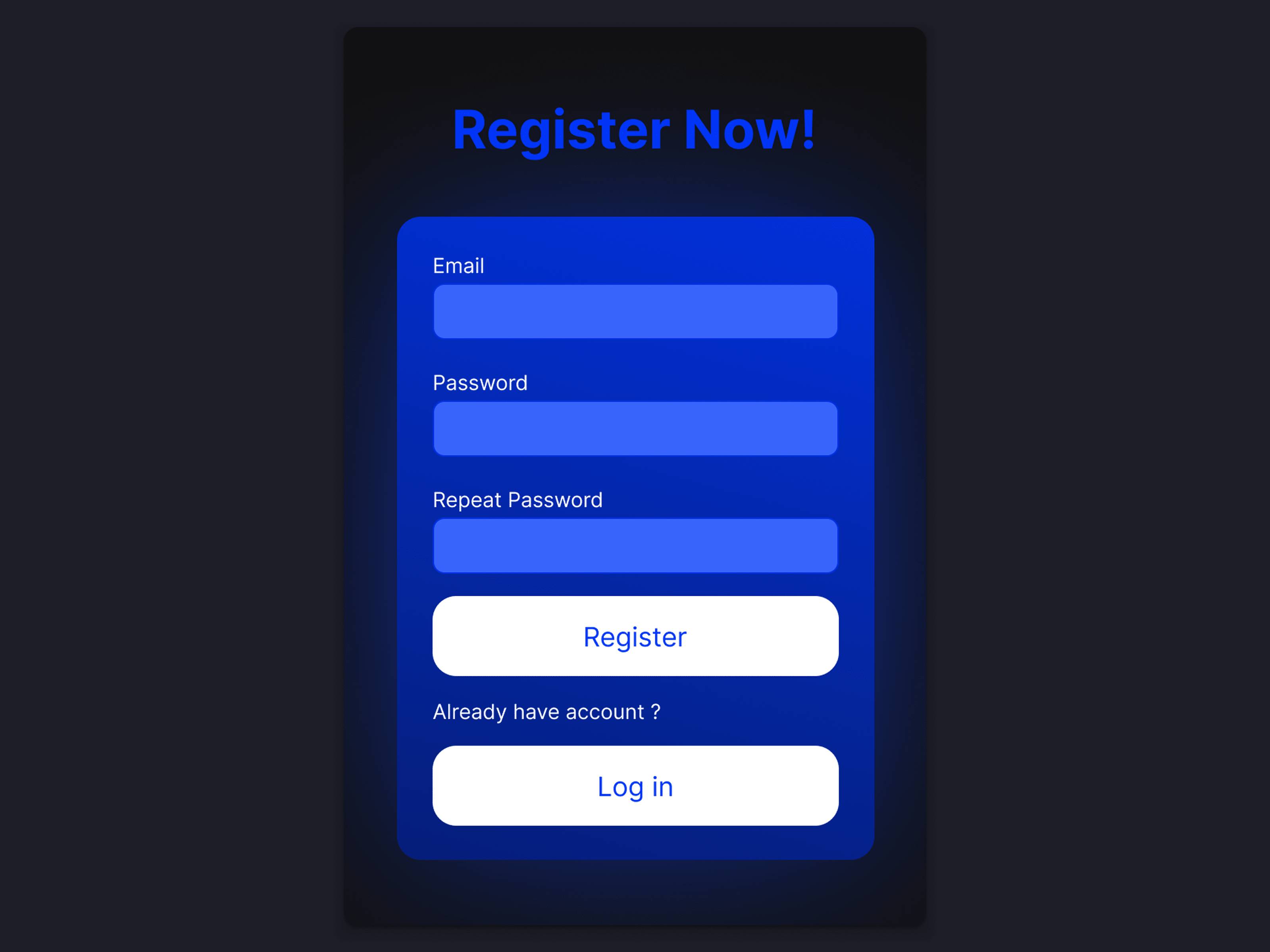 Daily UI Challenge #4