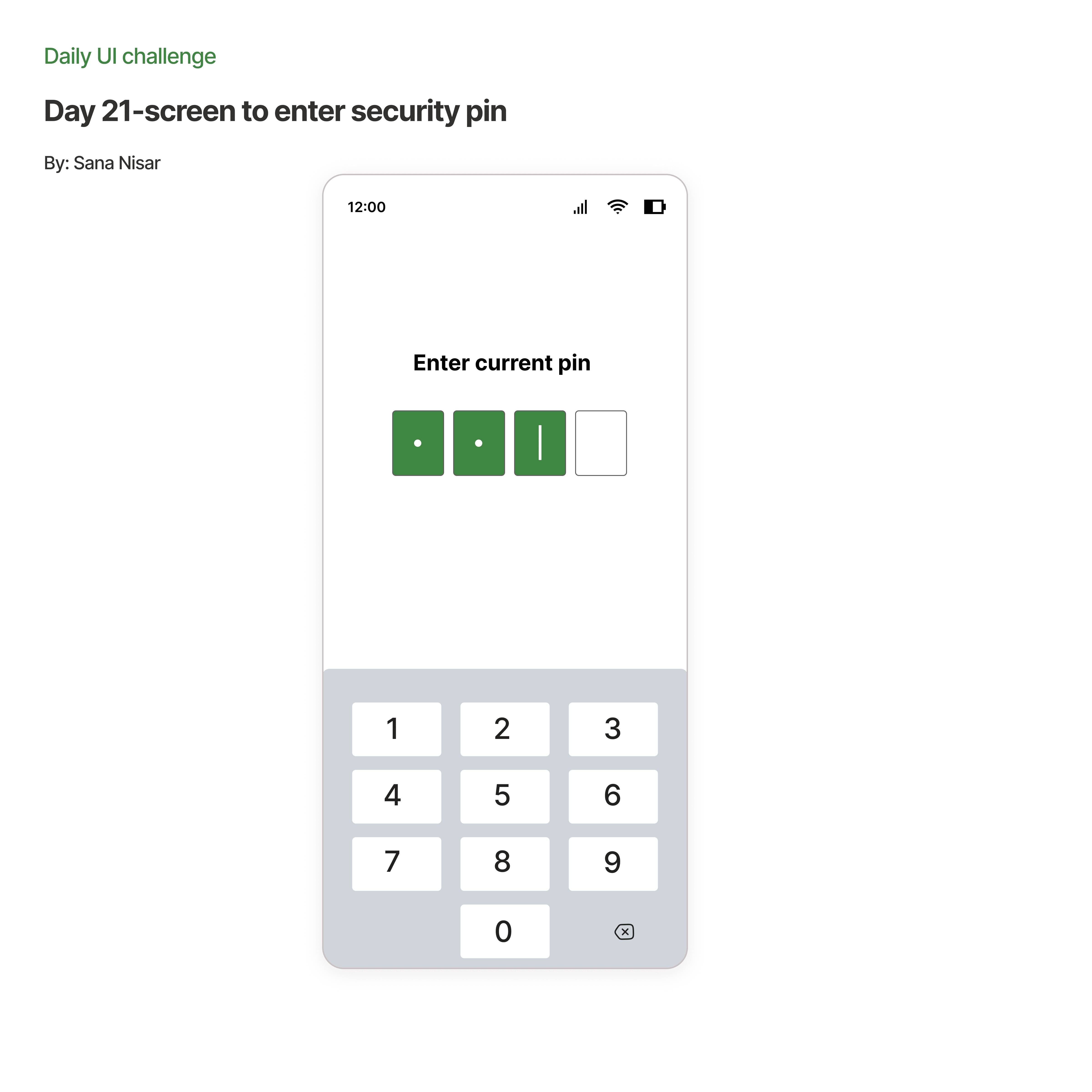 Daily UI Challenge #21