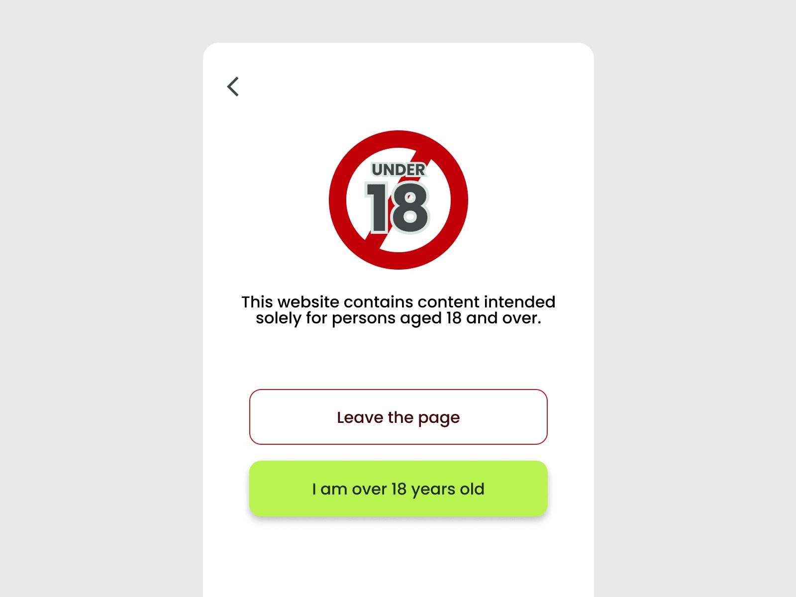 Daily UI Challenge #54
