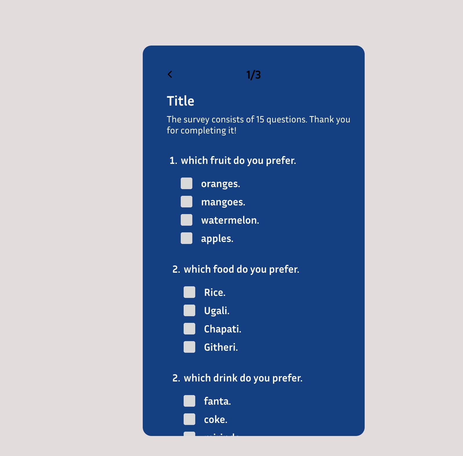 Daily UI Challenge #59